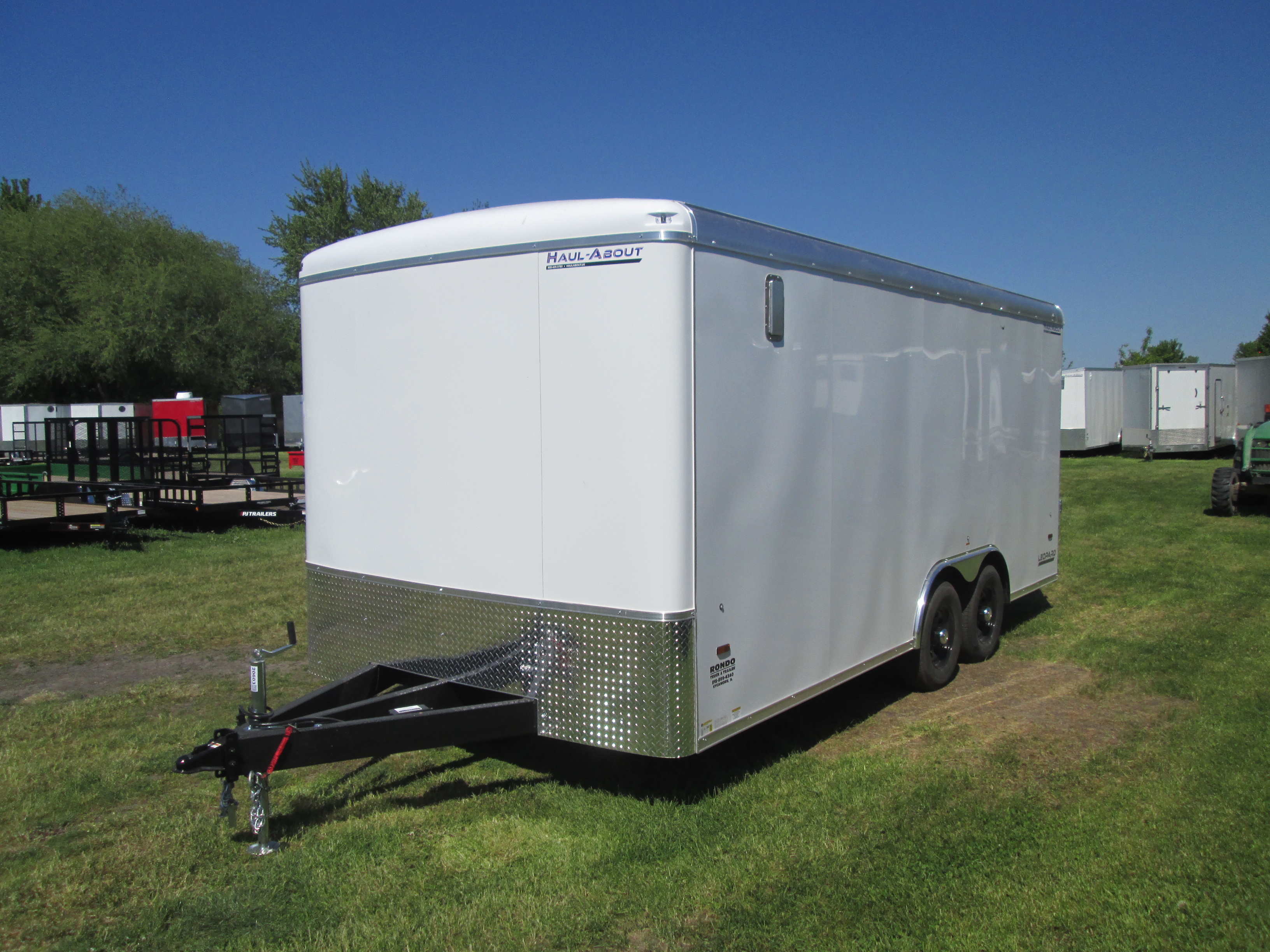2027 Haul-About 8.5x18  Enclosed Car Hauler LPD8518TA3