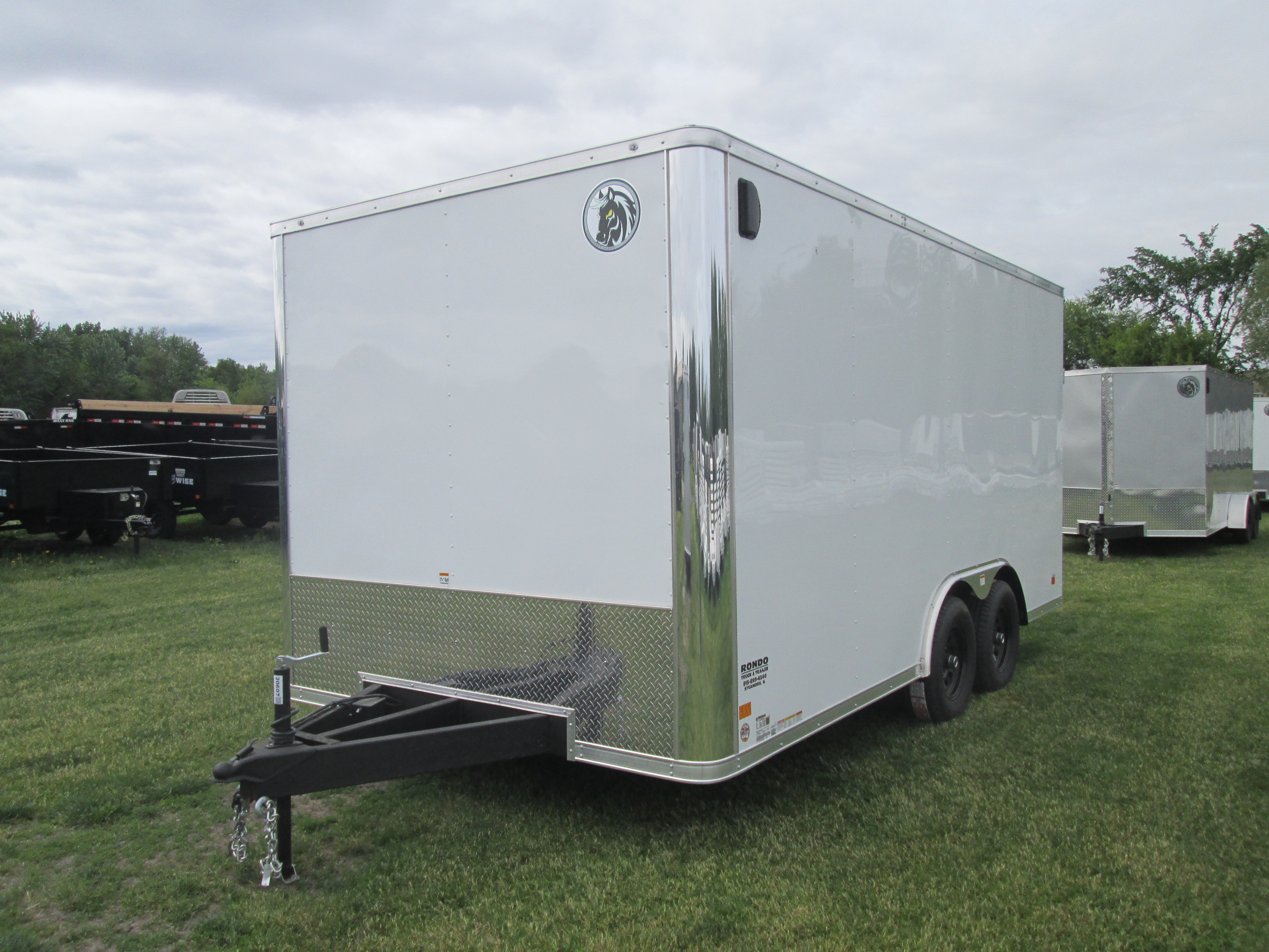 2026 Darkhorse 8.5x16  Enclosed Car Hauler DHF8.5X16TA52