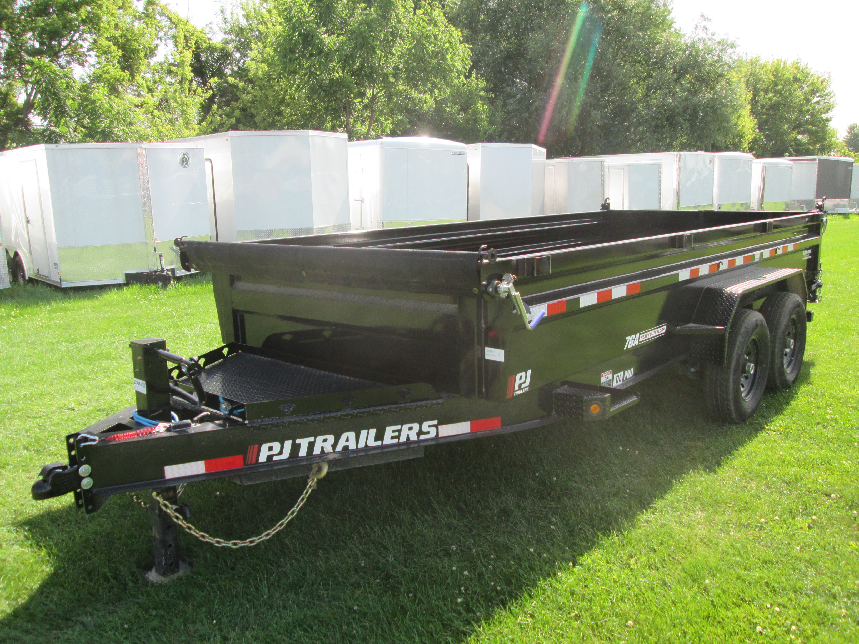 2026 PJ Trailer 83x16' DL Dump DLJ1672BSSK :: Rondo Trailer