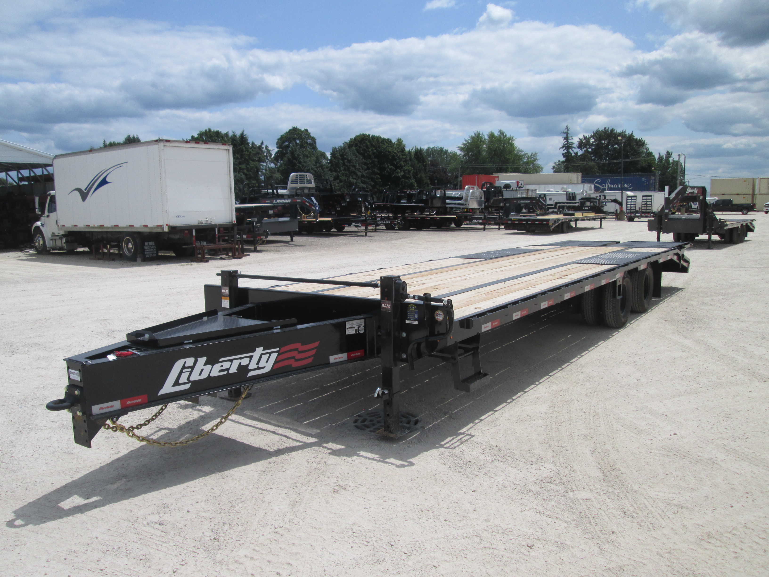 2026 Liberty 102x30  Equipment Deckover LF22K102X25+5B12BPPF PINTLE