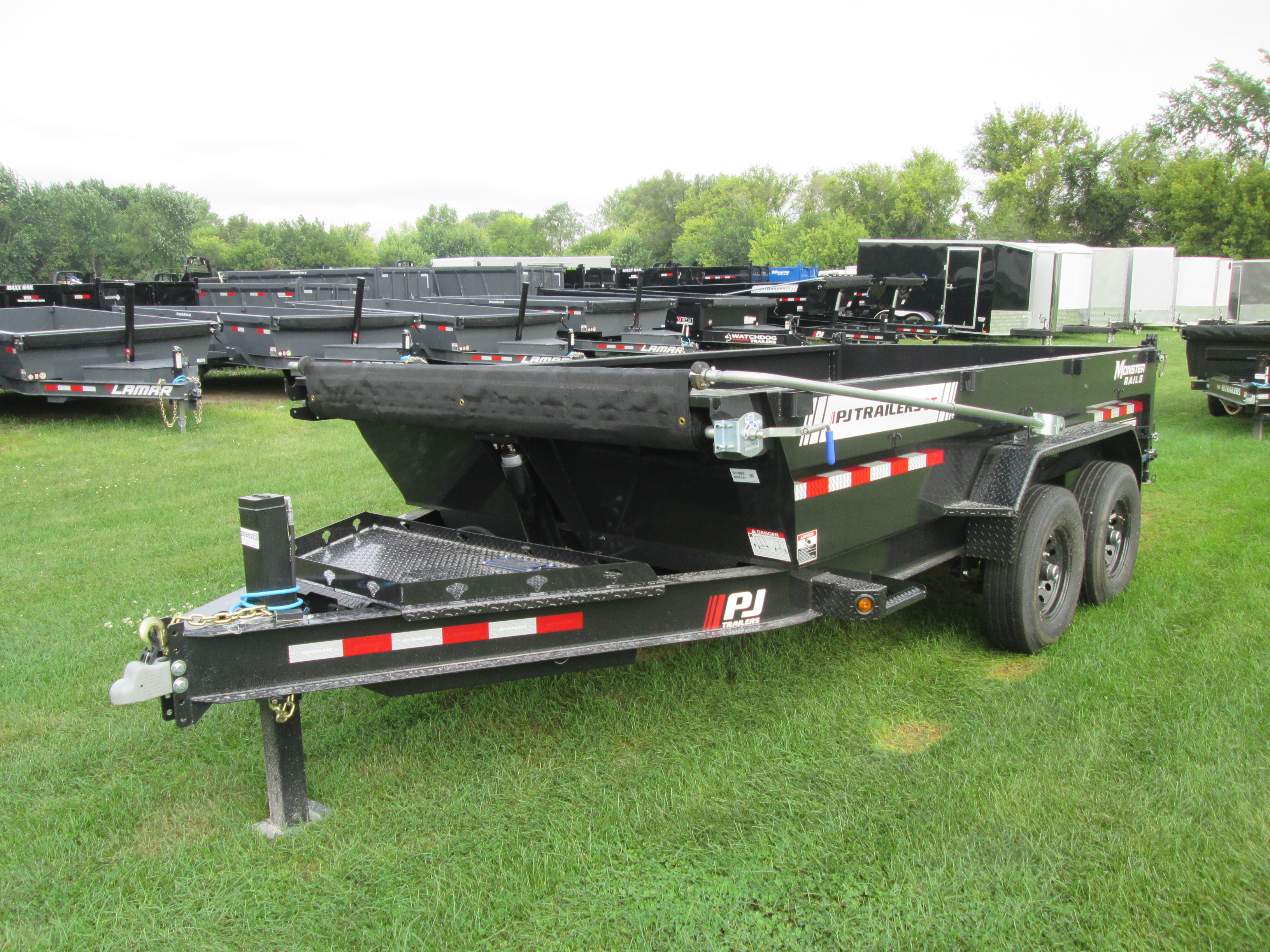 2027 PJ Trailer 83x14 DT Dump DT1J1492BSSK-VYGR