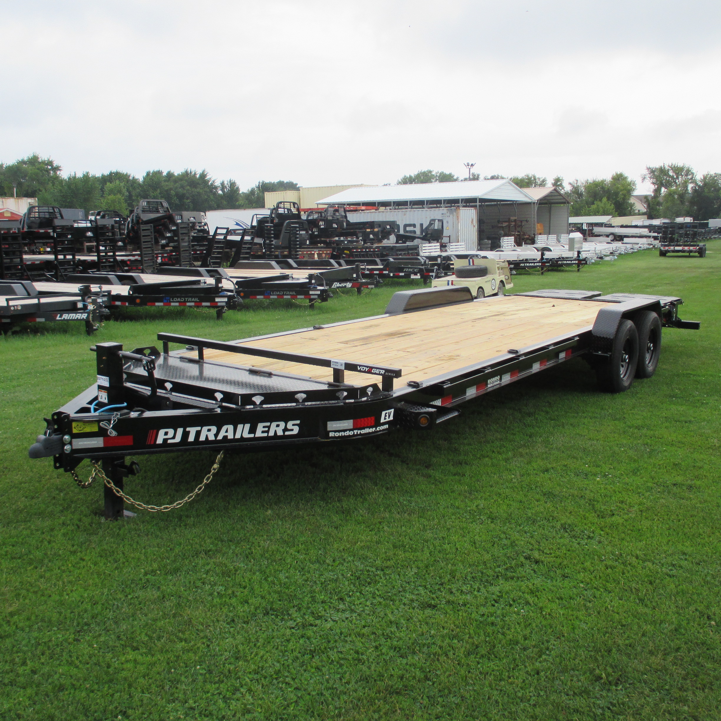 2027 PJ Trailer 83x24 EV Equipment EVJ2472BSAK