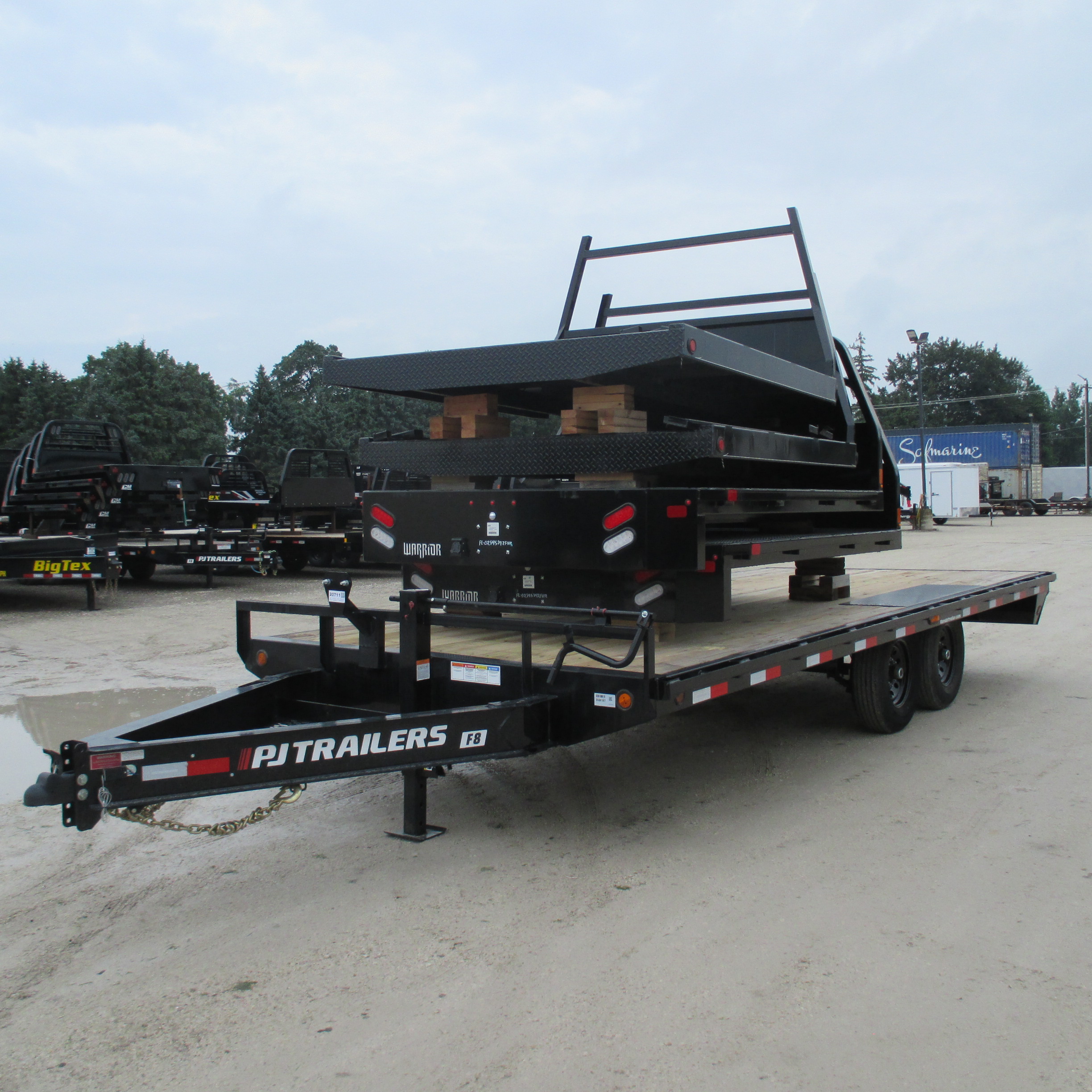 2027 PJ Trailer 102x20 F8 Equipment Deckover F8J2072BSSK
