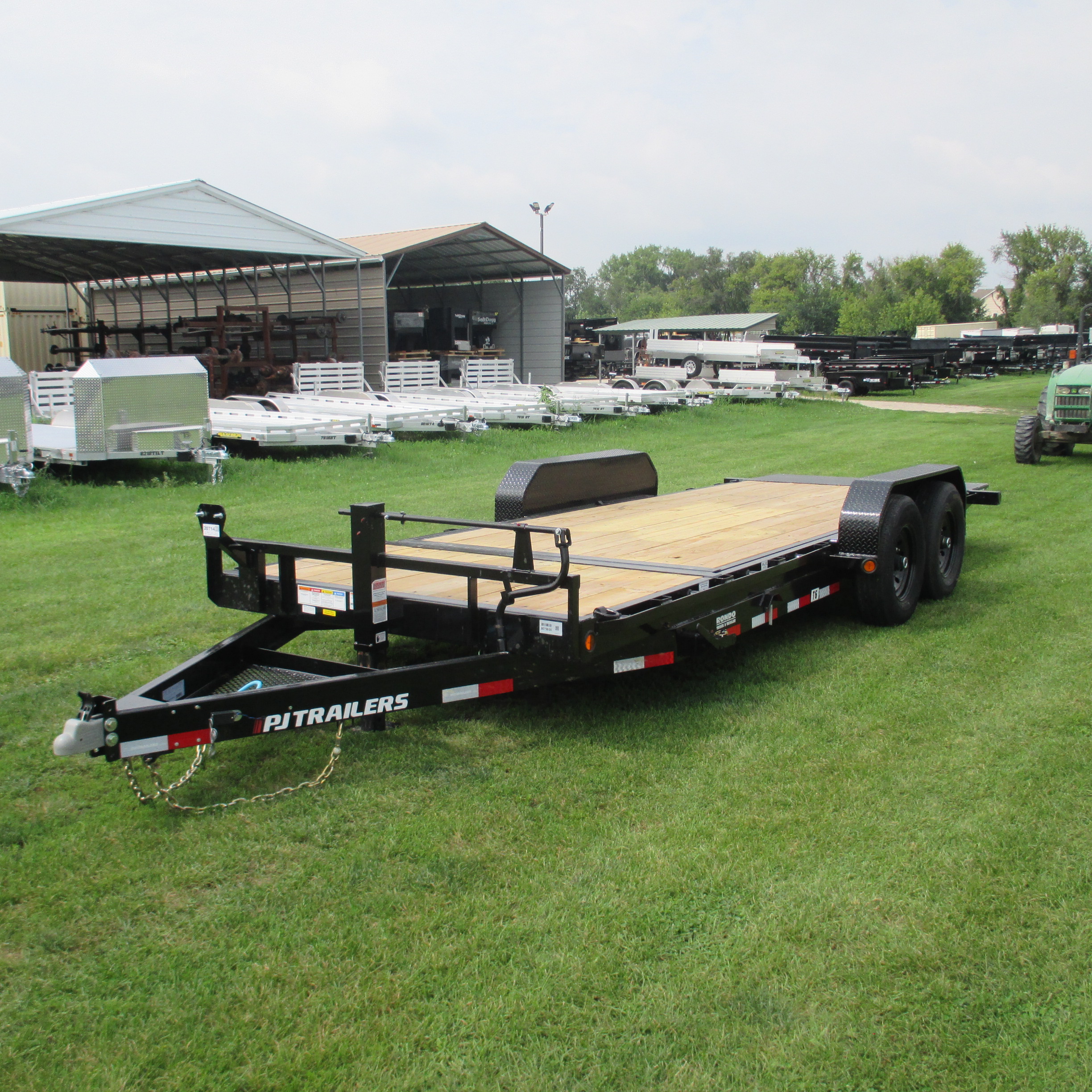 2027 PJ Trailer 82x20 T6 Equipment Tilt T6J2072BTTK