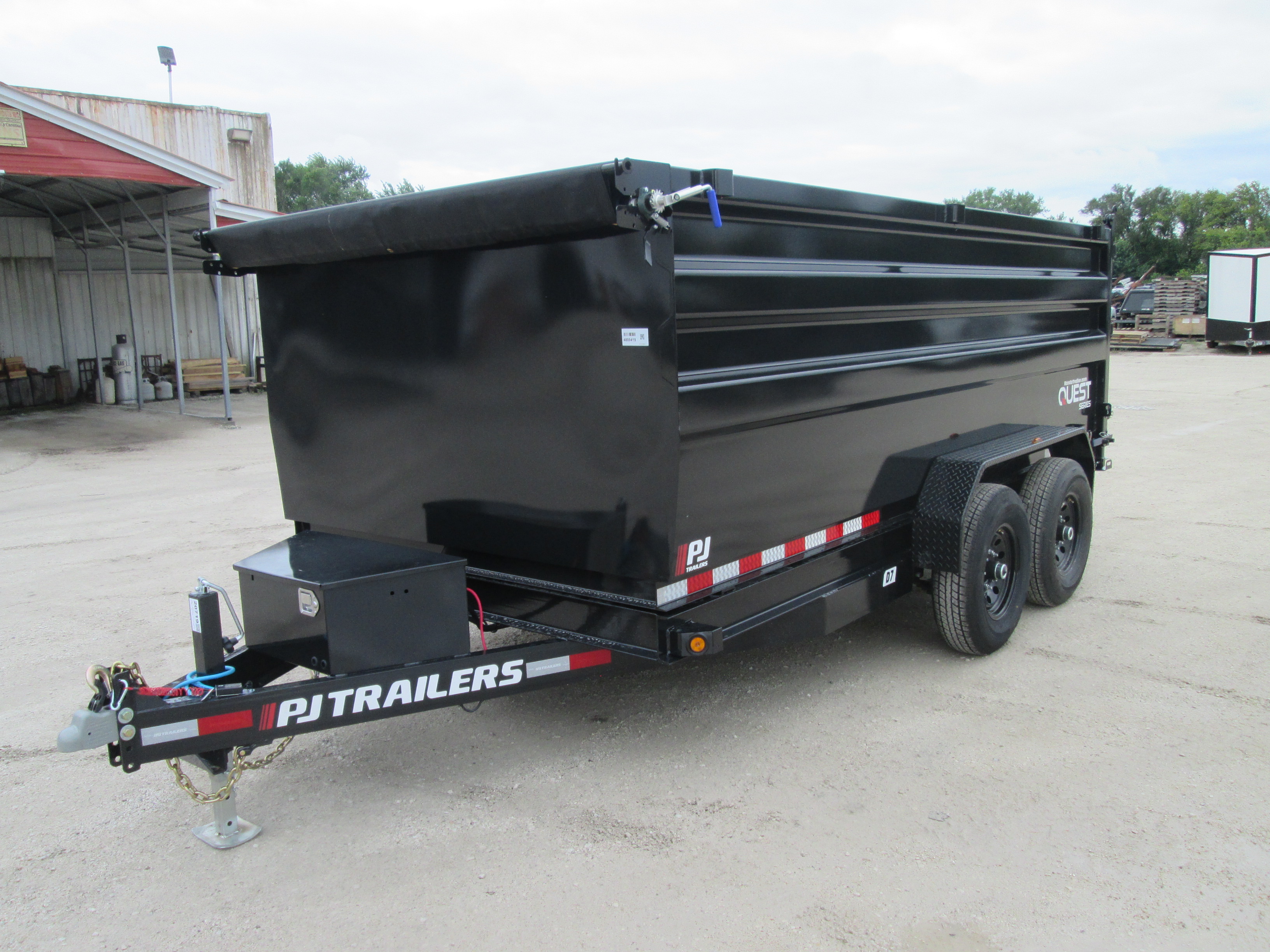 2027 PJ Trailer 83x14 D7 Dump D7J1472BSSK-SW04