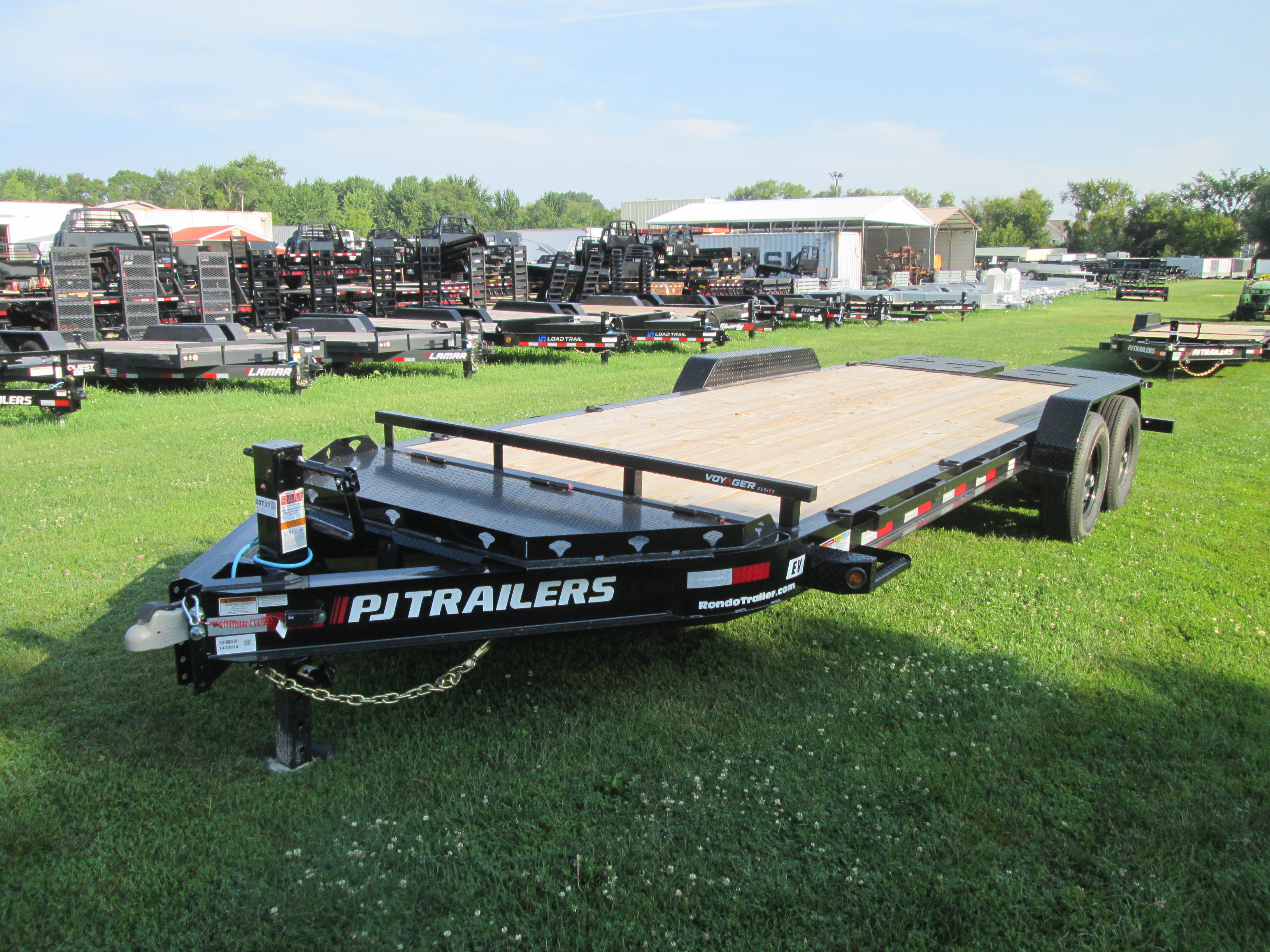 2027 PJ Trailer 83x20 EV Equipment EVJ2072BSAK
