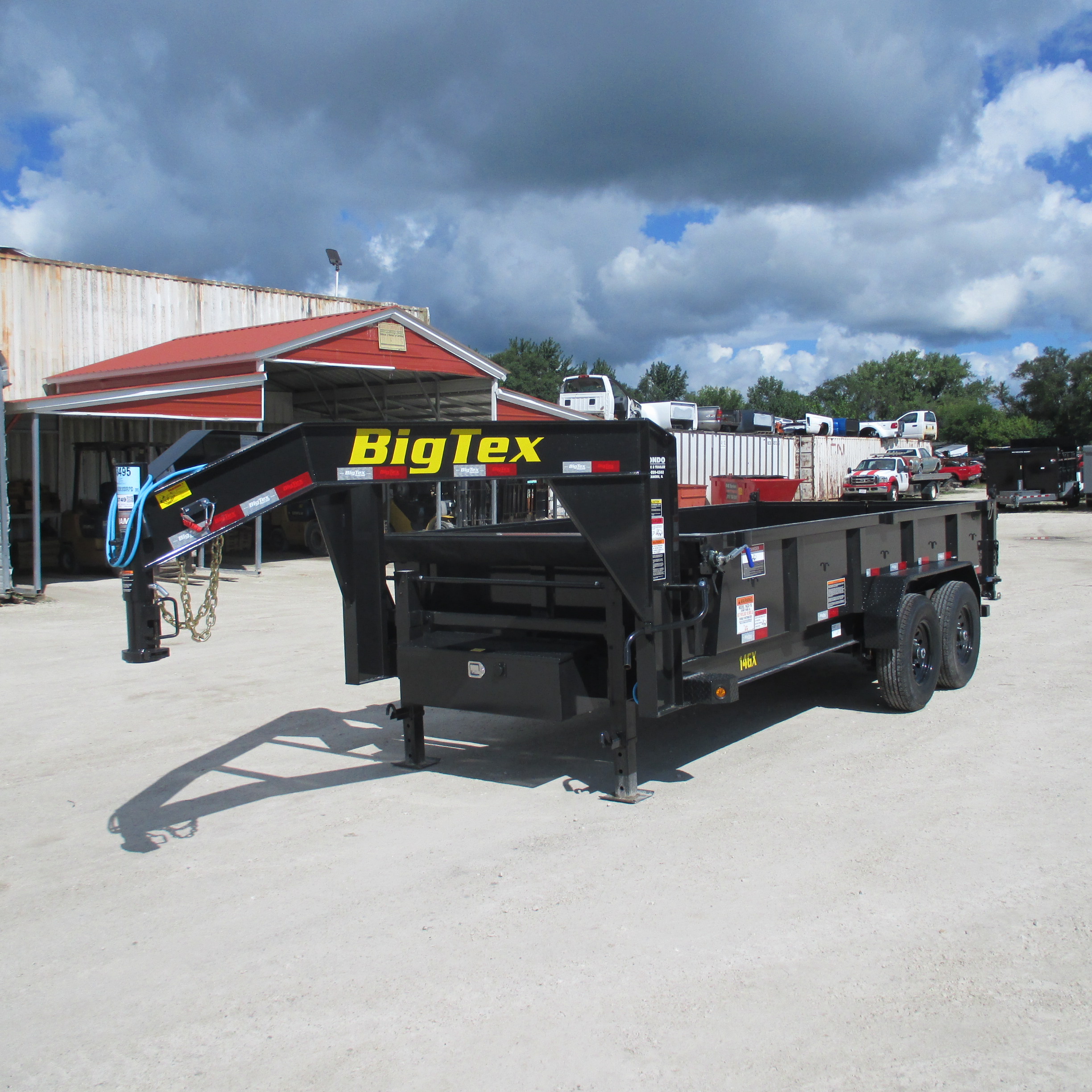 2027 Big Tex 83x16  Gooseneck Dump 14GX-16BK6SIRPD