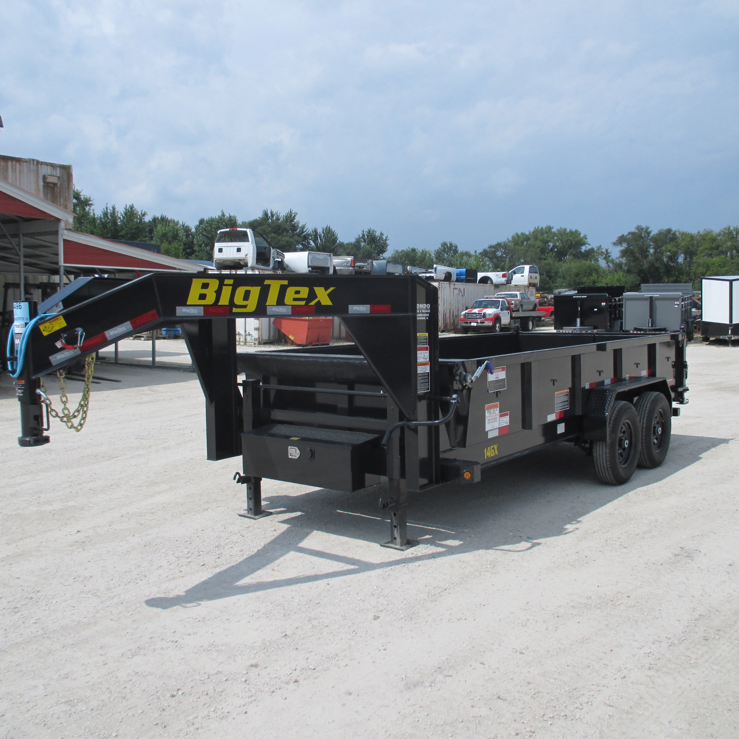 2027 Big Tex 83x16  Gooseneck Dump 14GX-16BK6SIRPD