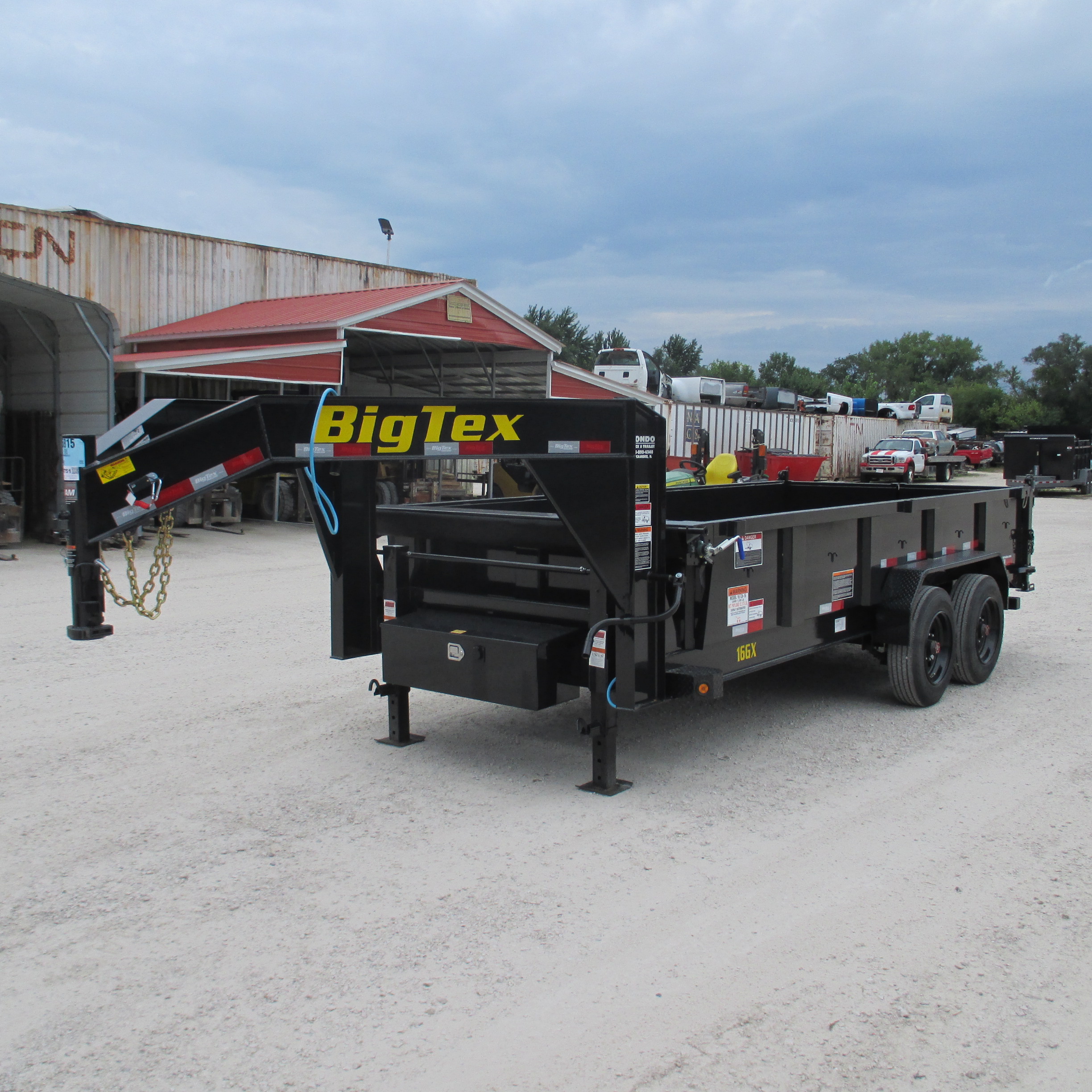 2027 Big Tex 83x16  Gooseneck Dump 16GX-16BK6SIRPD