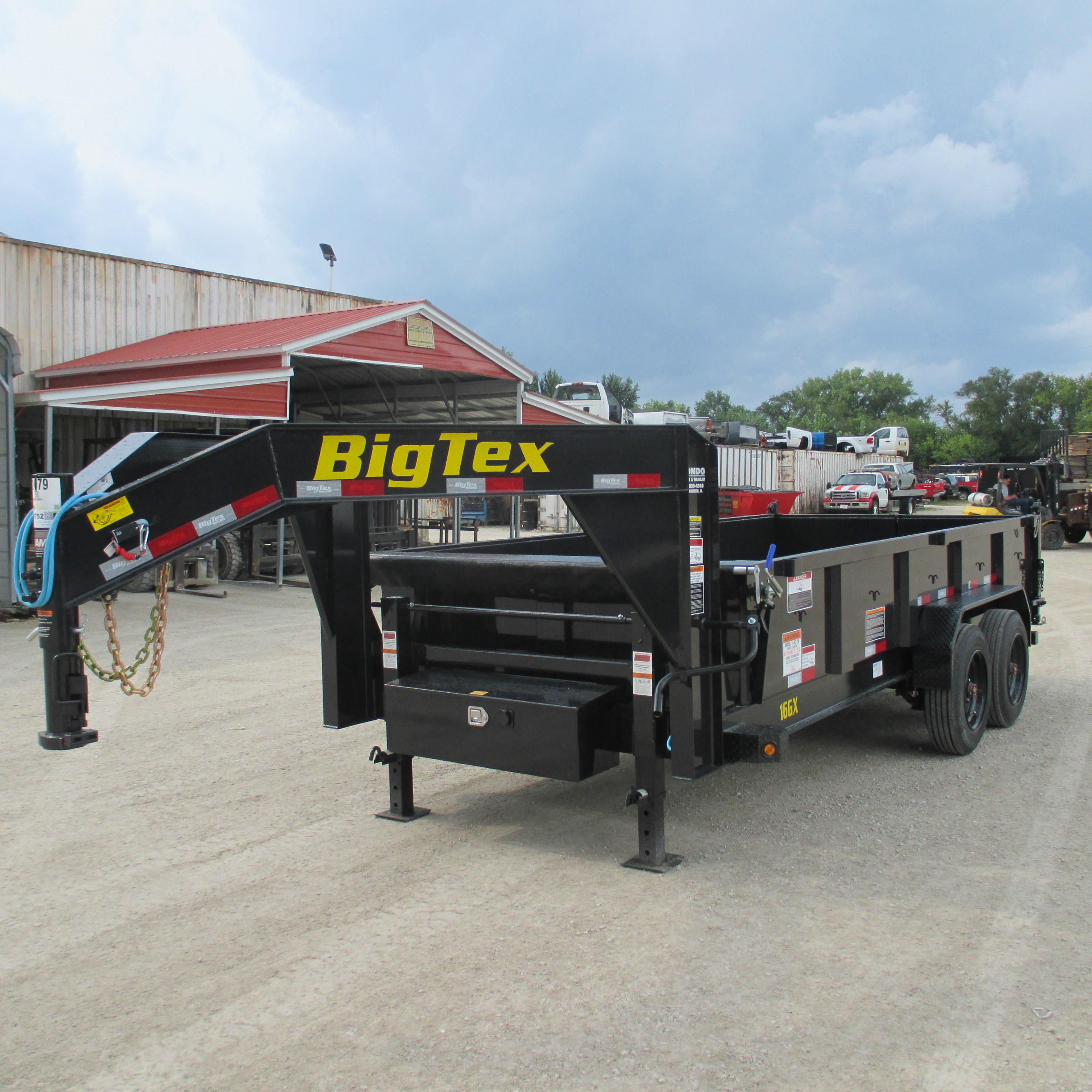 2027 Big Tex 83x16  Gooseneck Dump 16GX-16BK6SIRPD