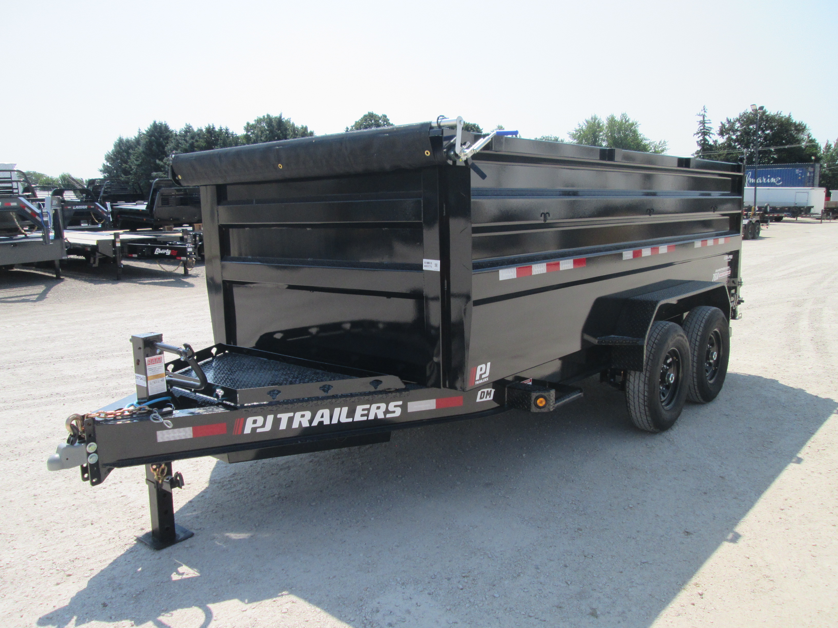 2027 PJ Trailer 83x14 DM Dump DMJ1472BSSK