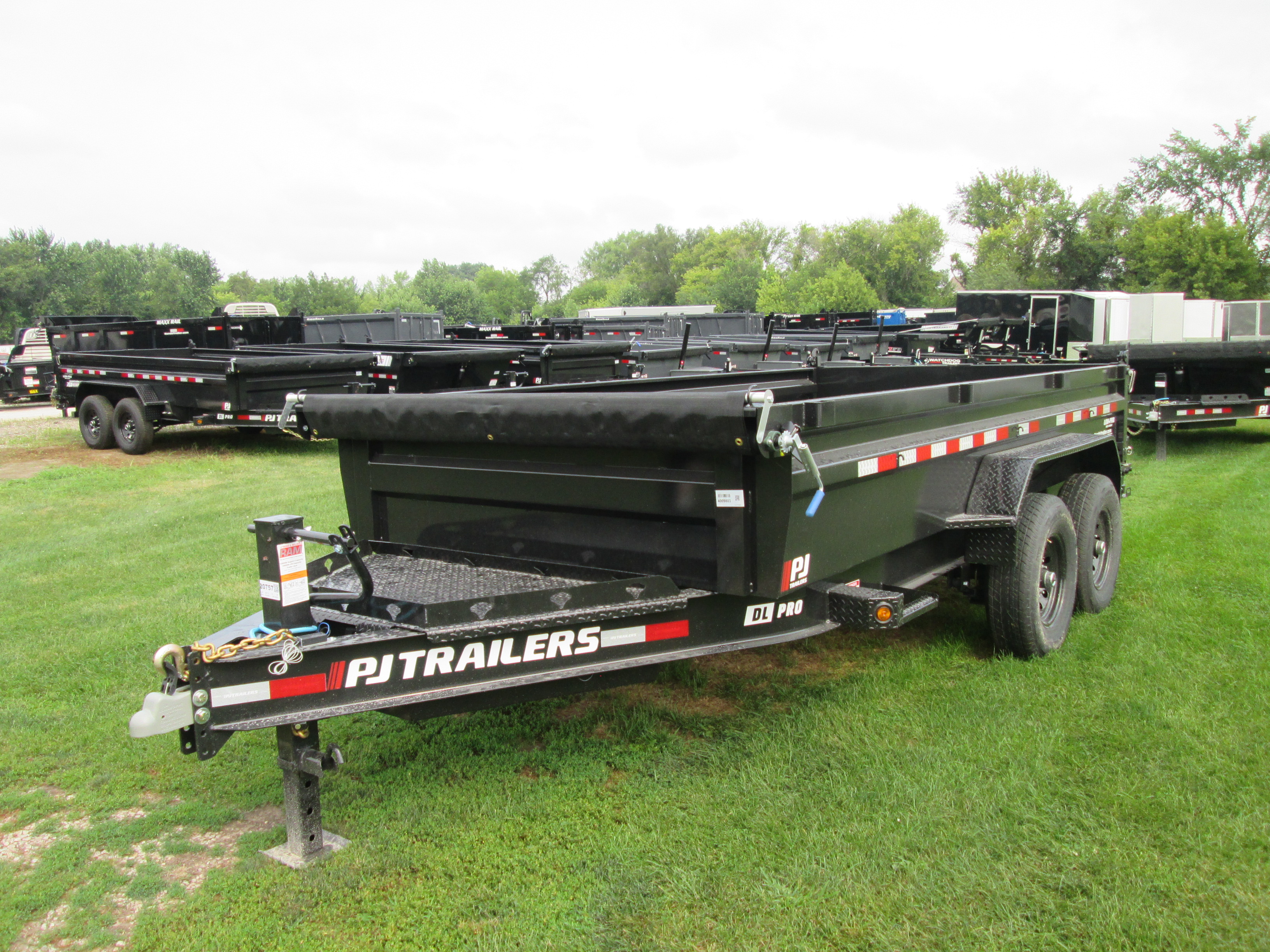 2027 PJ Trailer 83x14 DL Dump DLJ1472BSSK