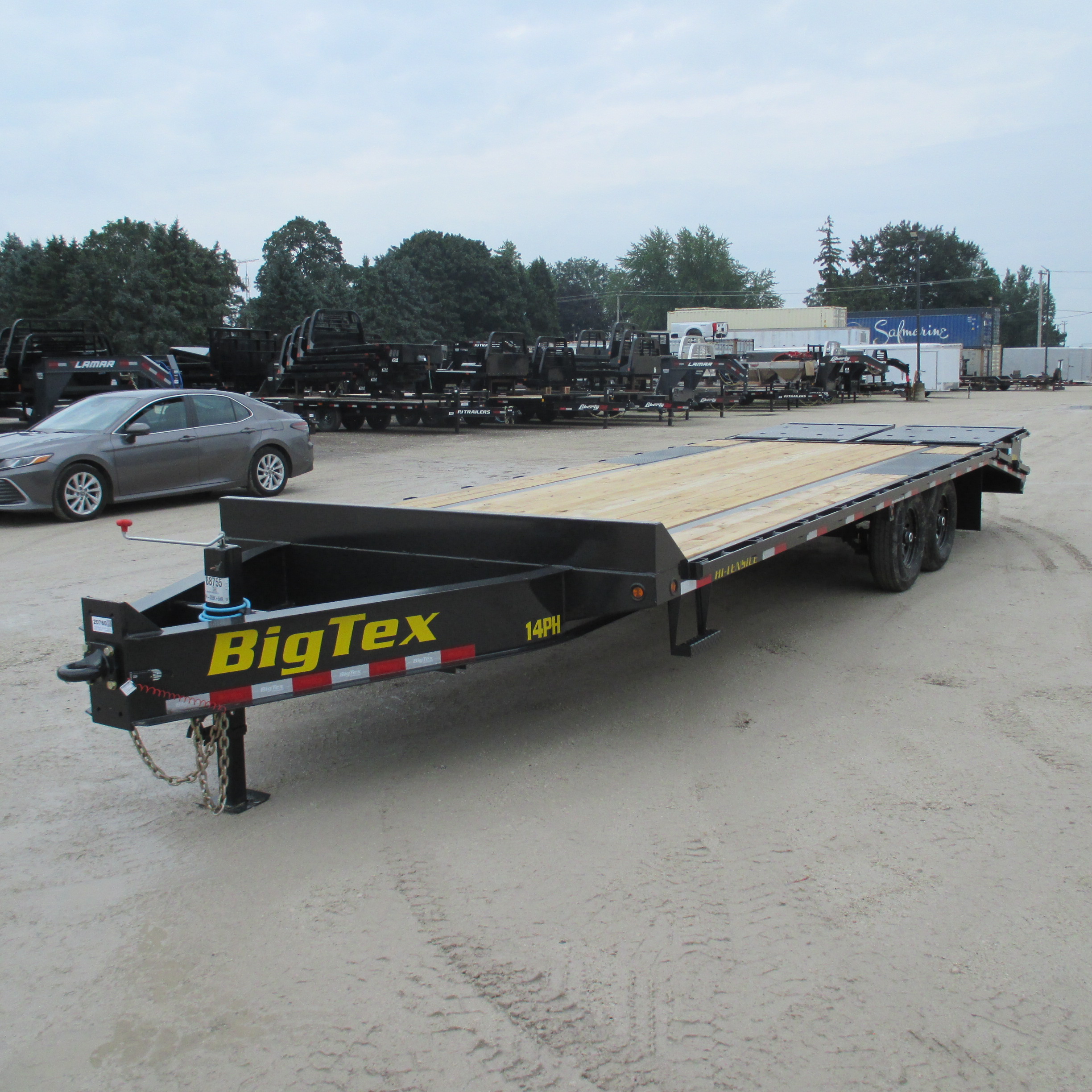 2027 Big Tex 102x25  Equipment Deckover 14PH-20BK+5MR