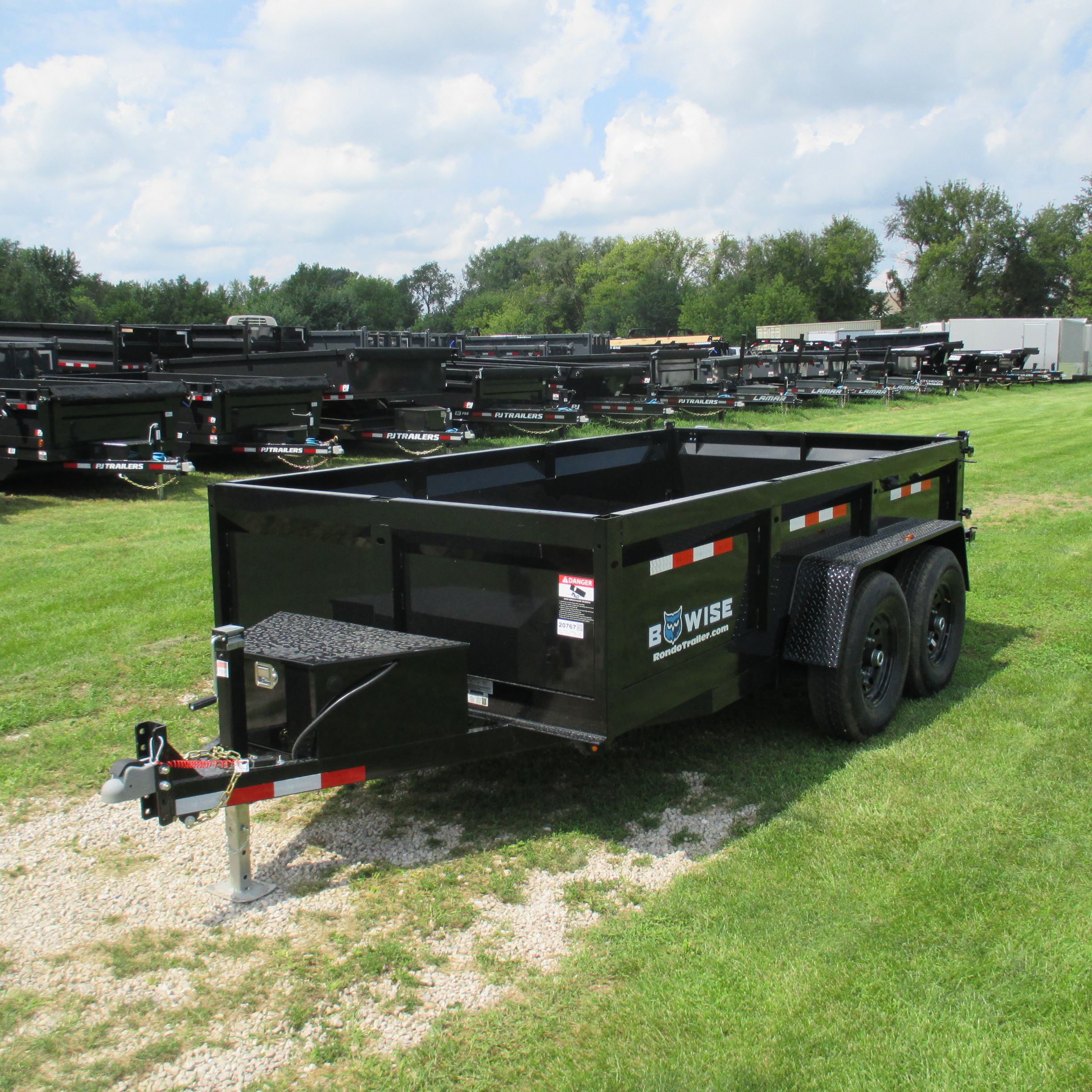 2027 BWISE 72x12  Dump DT612LP-LE-12-A