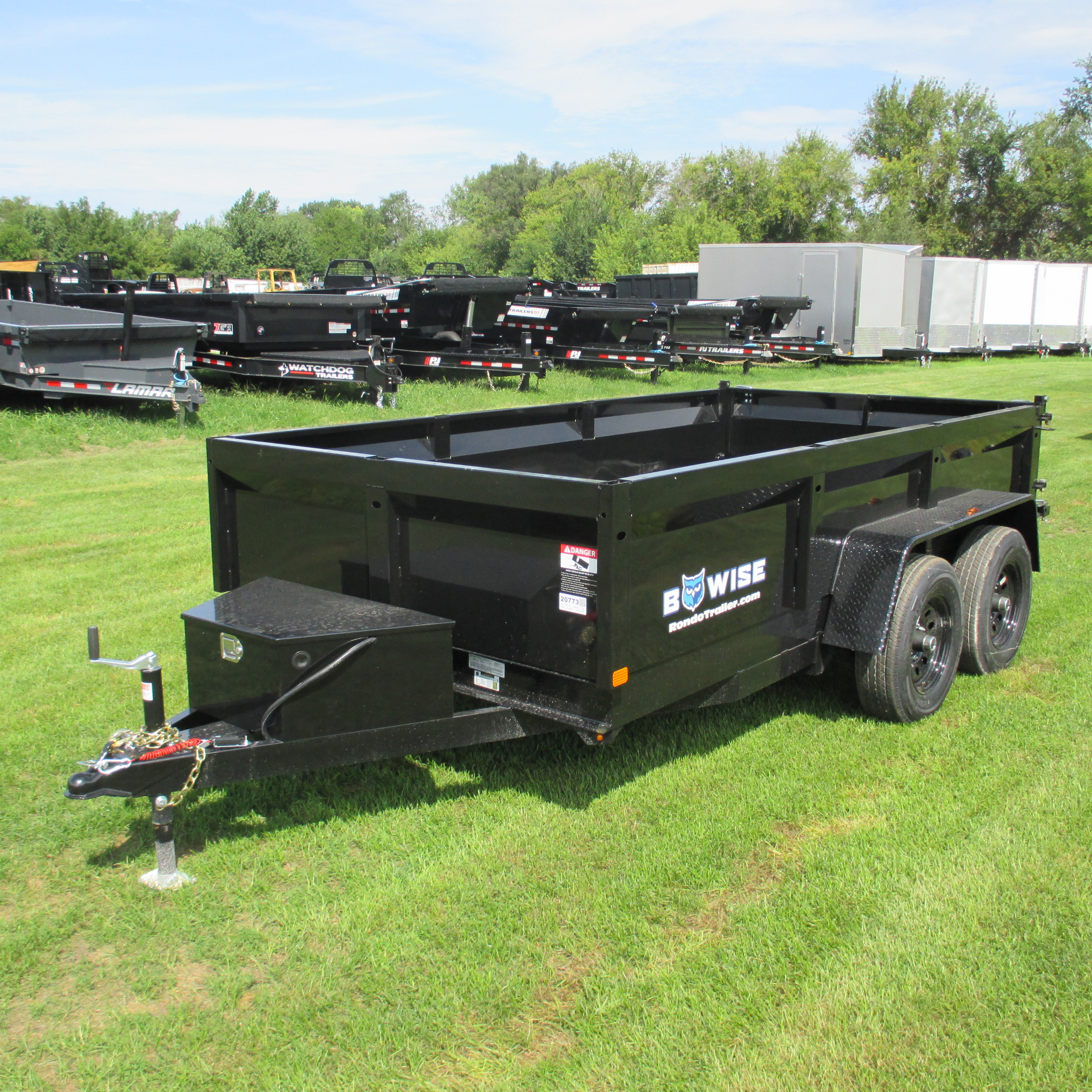 2027 BWISE 72x12  Dump DT612LP-LE-10-A