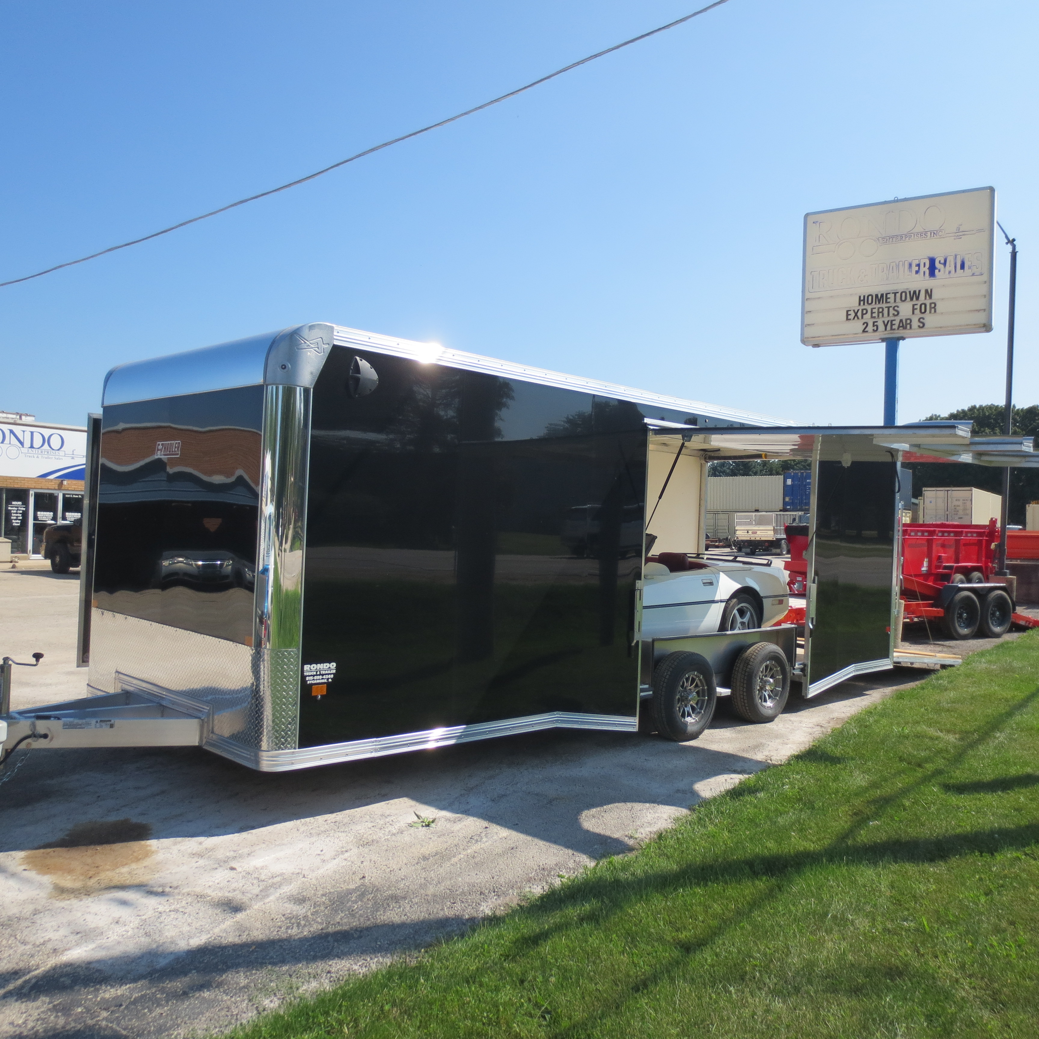 2027 EZ Hauler 8.5x24  Enclosed Car Hauler EZEC8.5X24CH-IF