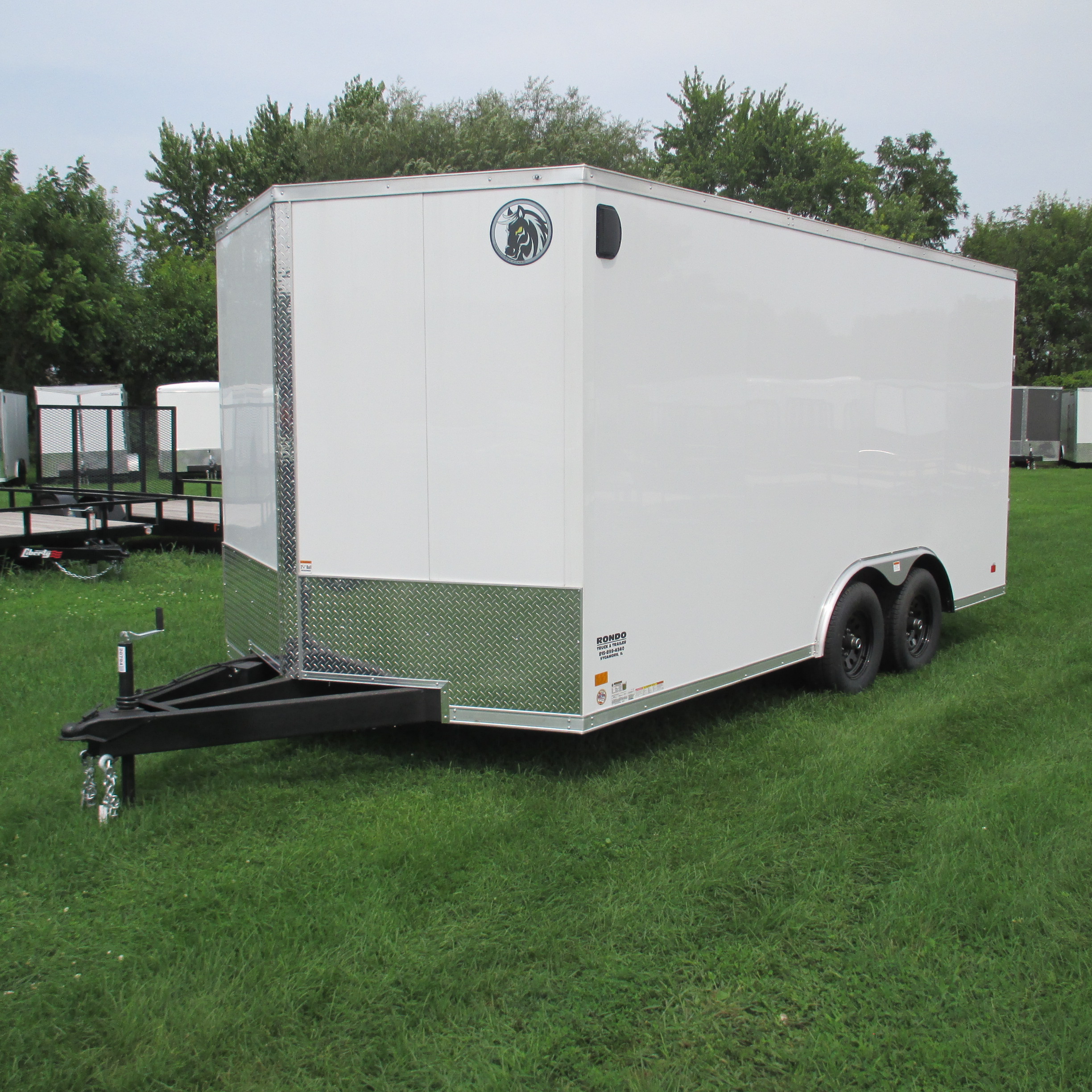 2027 Darkhorse 8.5x16  Enclosed Car Hauler DHW8.5X16TA52