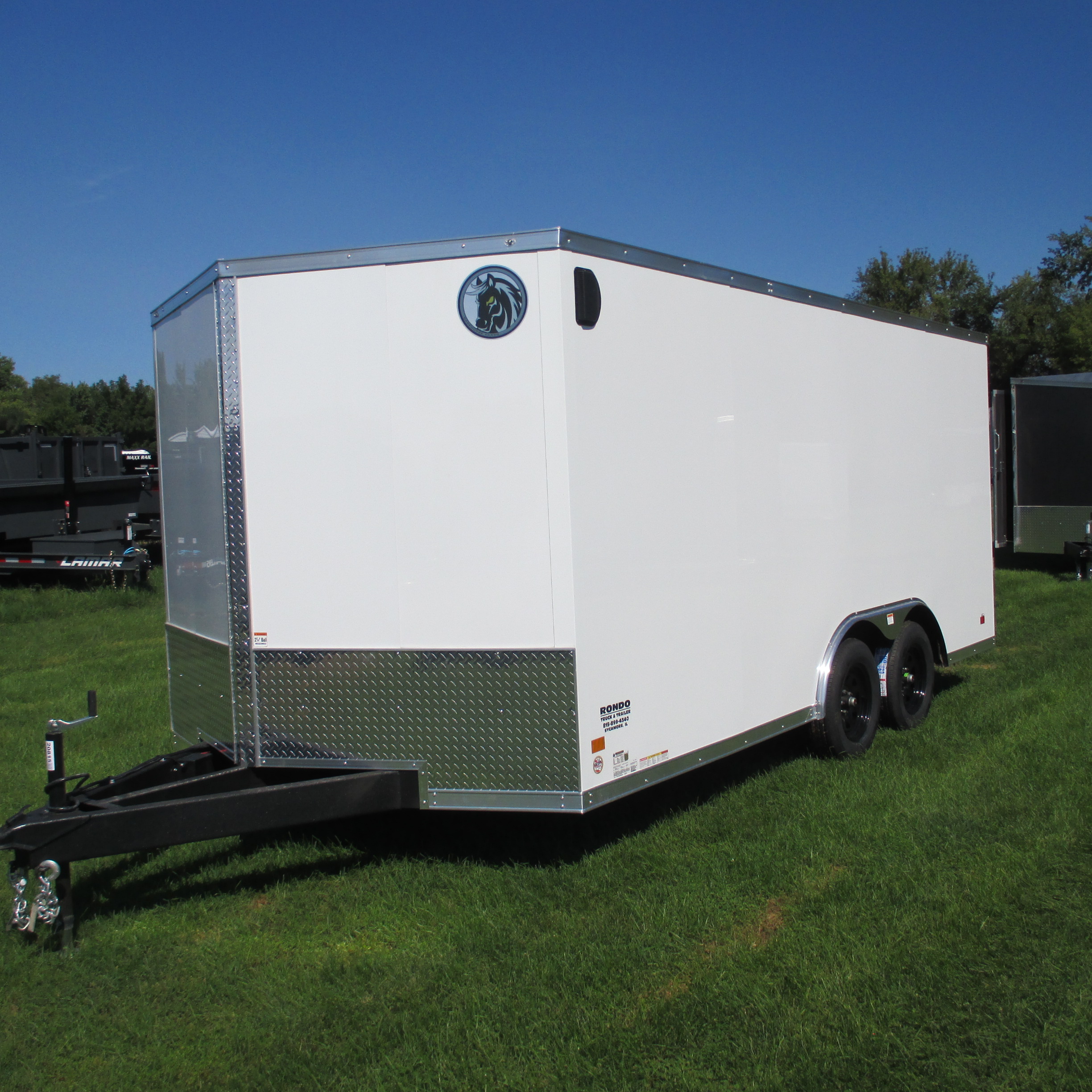 2027 Darkhorse 8.5x16  Enclosed Car Hauler DHW8.5X16TA35