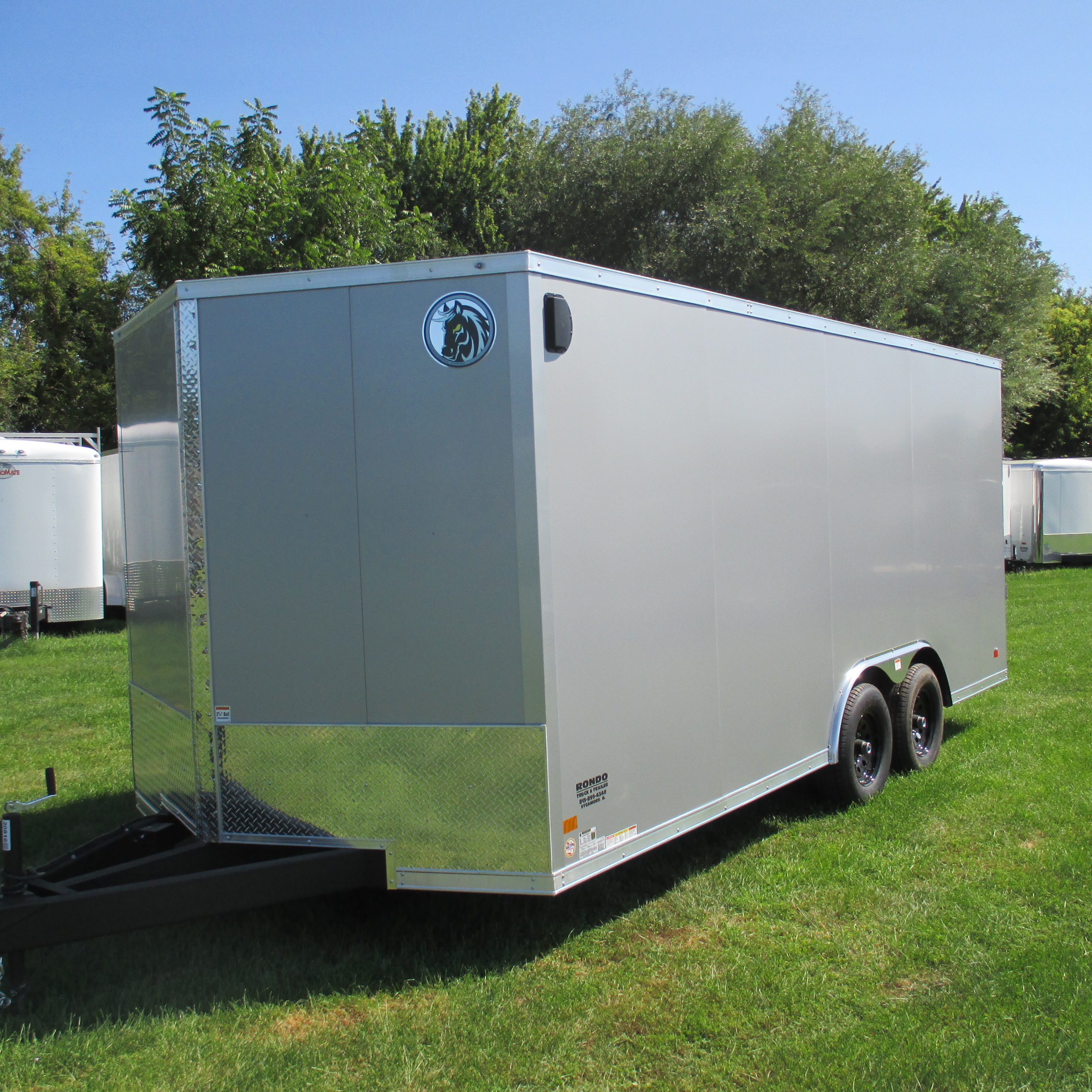 2027 Darkhorse 8.5x18  Enclosed Car Hauler DHW8.5X18TA52