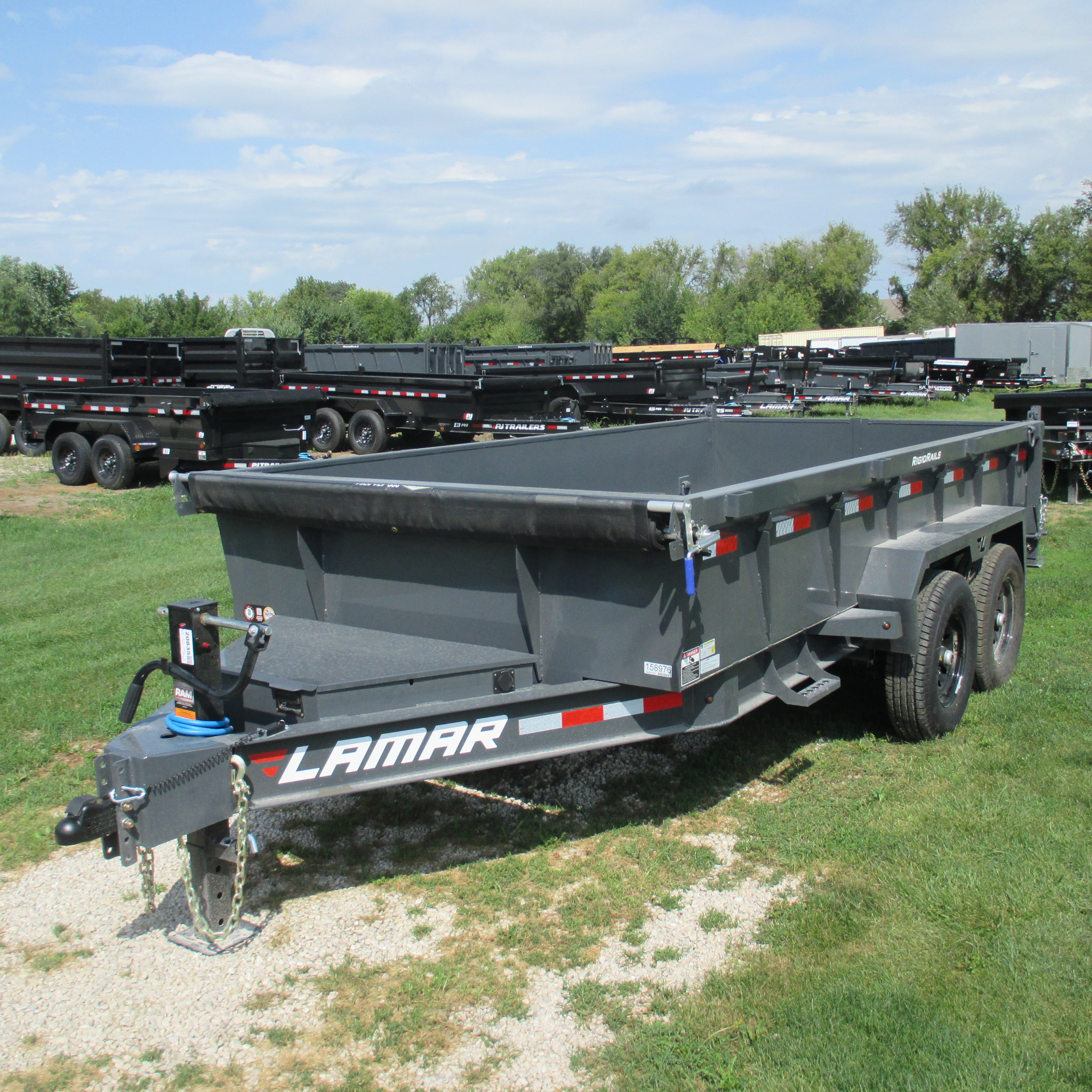 2027 Lamar 83x14  Dump DL831427