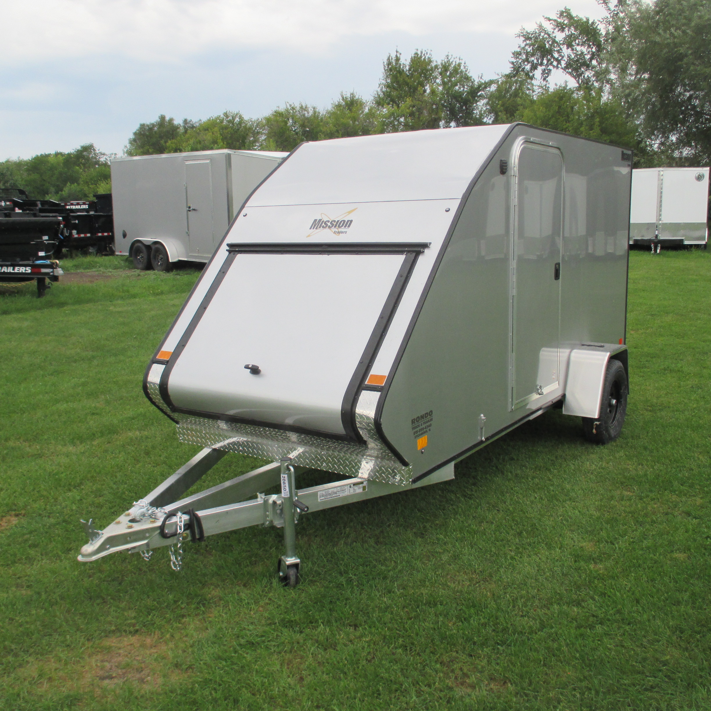 2027 Mission 5x12  Enclosed Snowmobile MFS60X12CROSSOVER