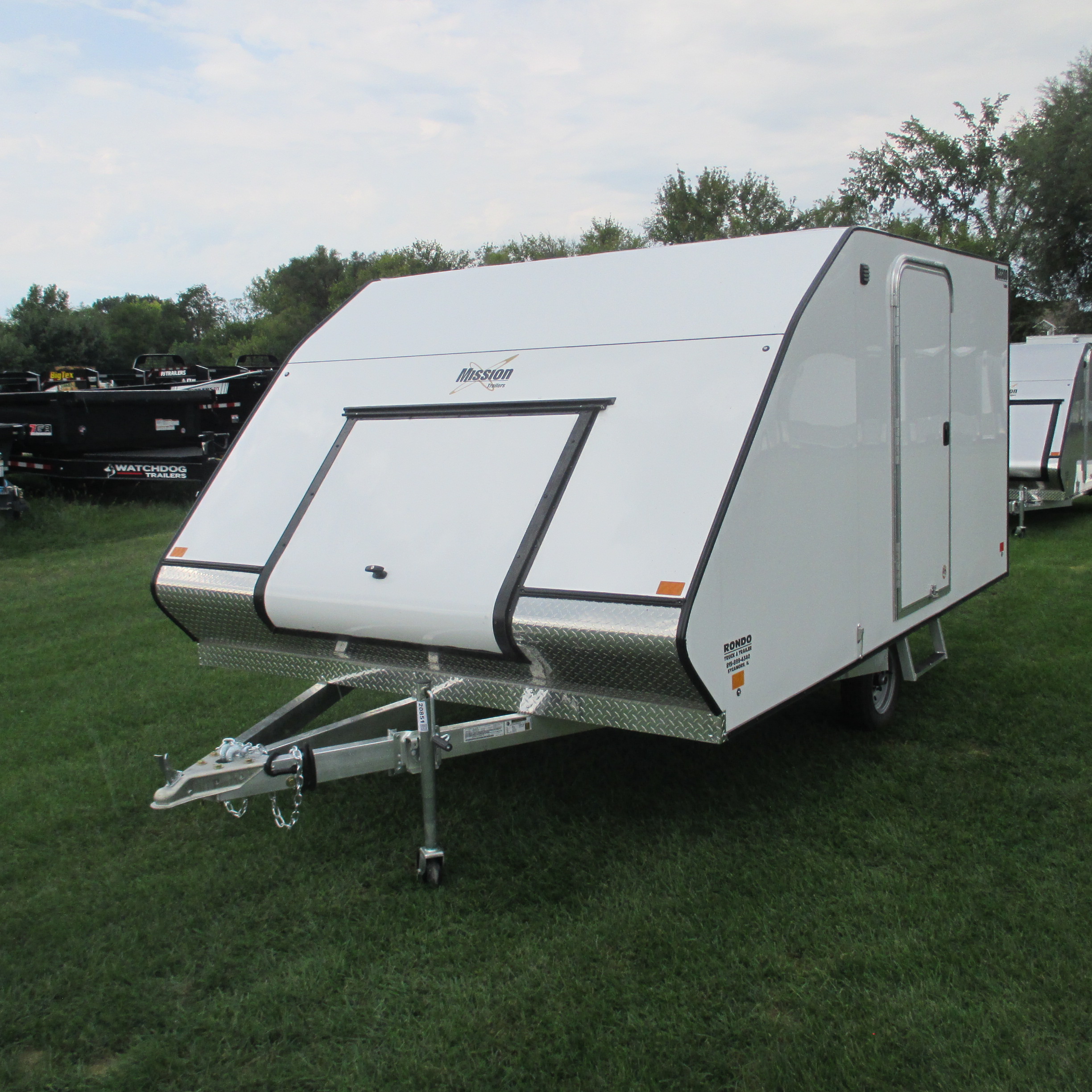 2027 Mission 101x12  Enclosed Snowmobile MFS101X12CROSSOVER