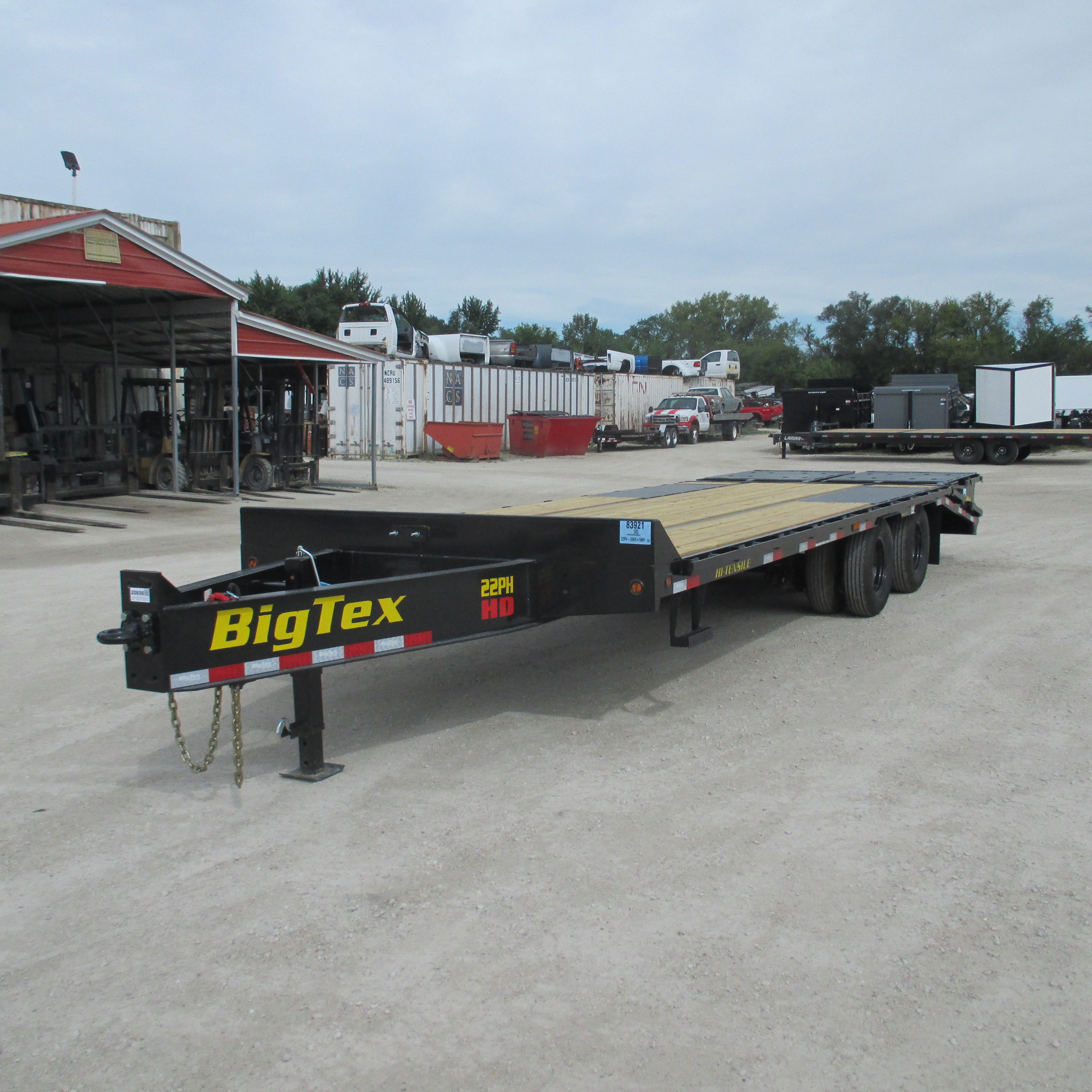 2027 Big Tex 102x25  Equipment Deckover 22PH-20BK+5MR