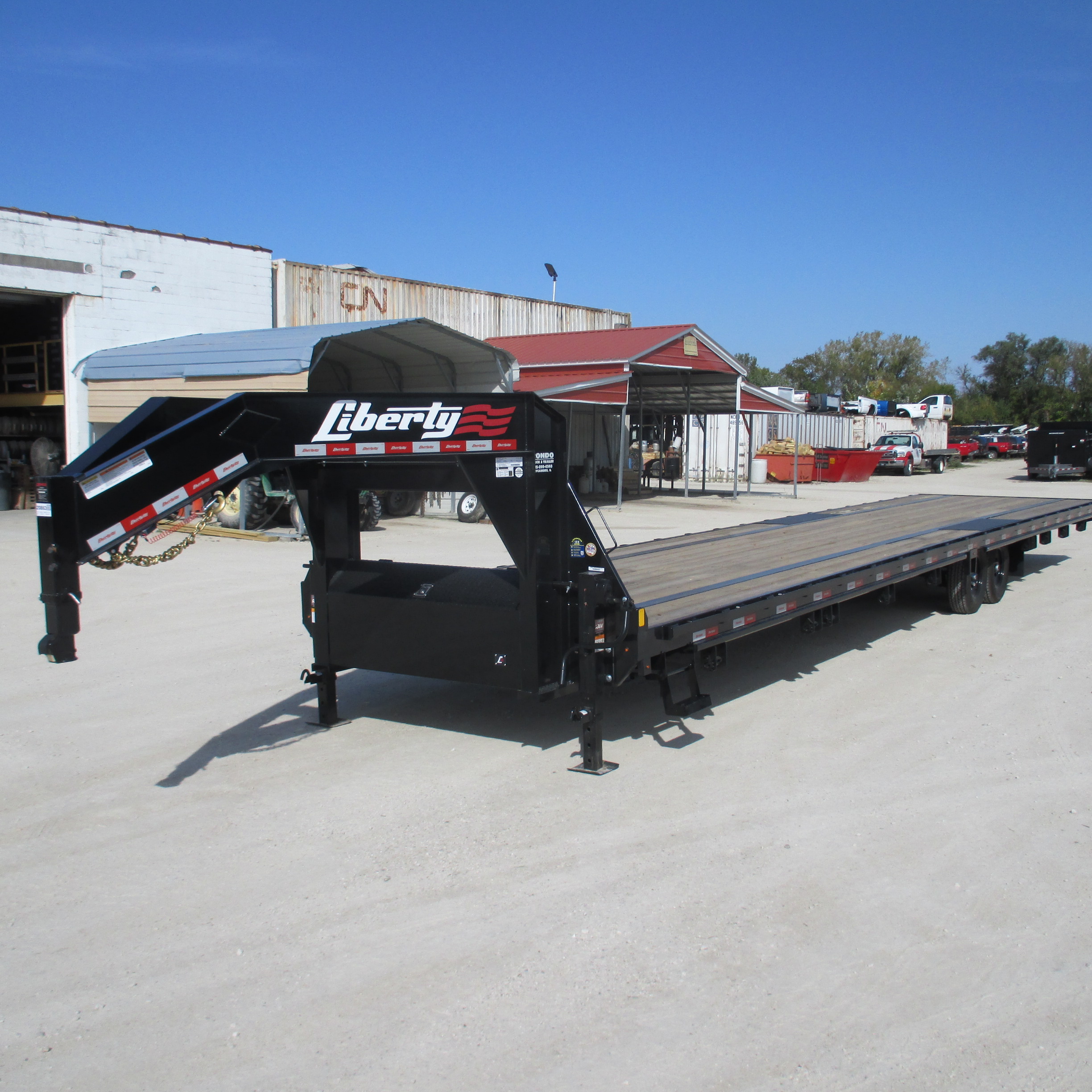2027 Liberty 102x40  Gooseneck LF14K102X40B12GNPF