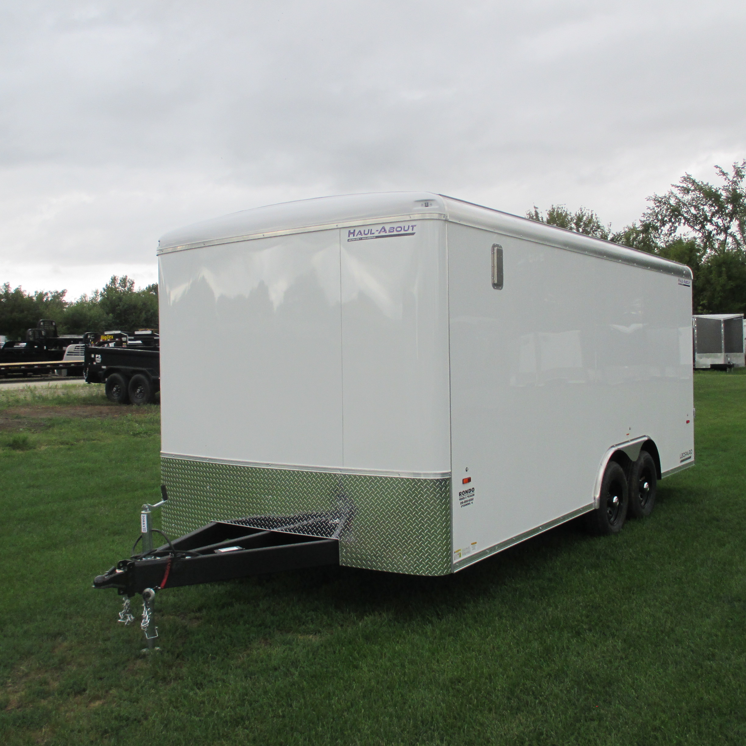 2027 Haul-About 8.5x18  Enclosed Car Hauler LPD8518TA3