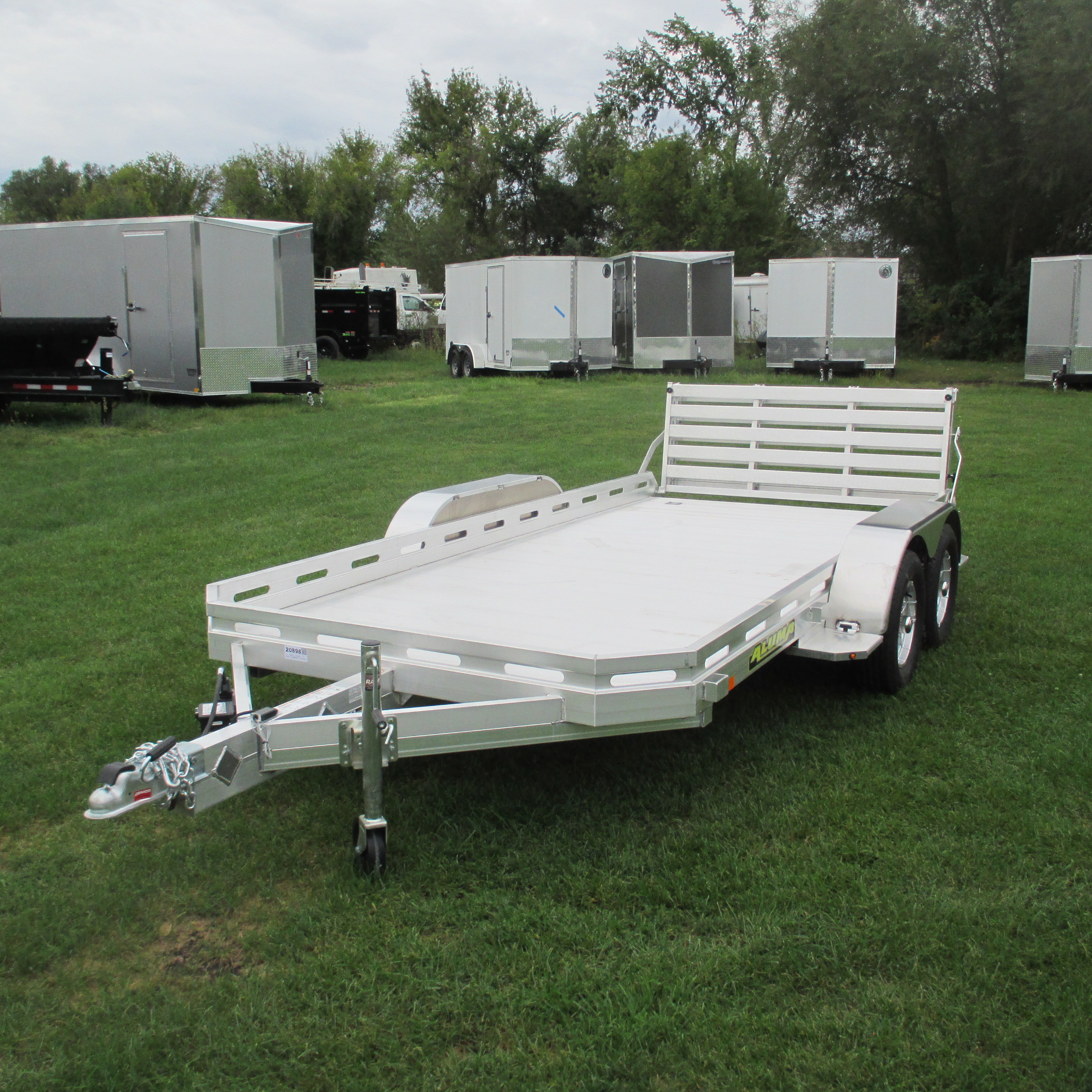 2027 Aluma 77.5x14  Utility 7814TA-EL-BT-TR-RTD