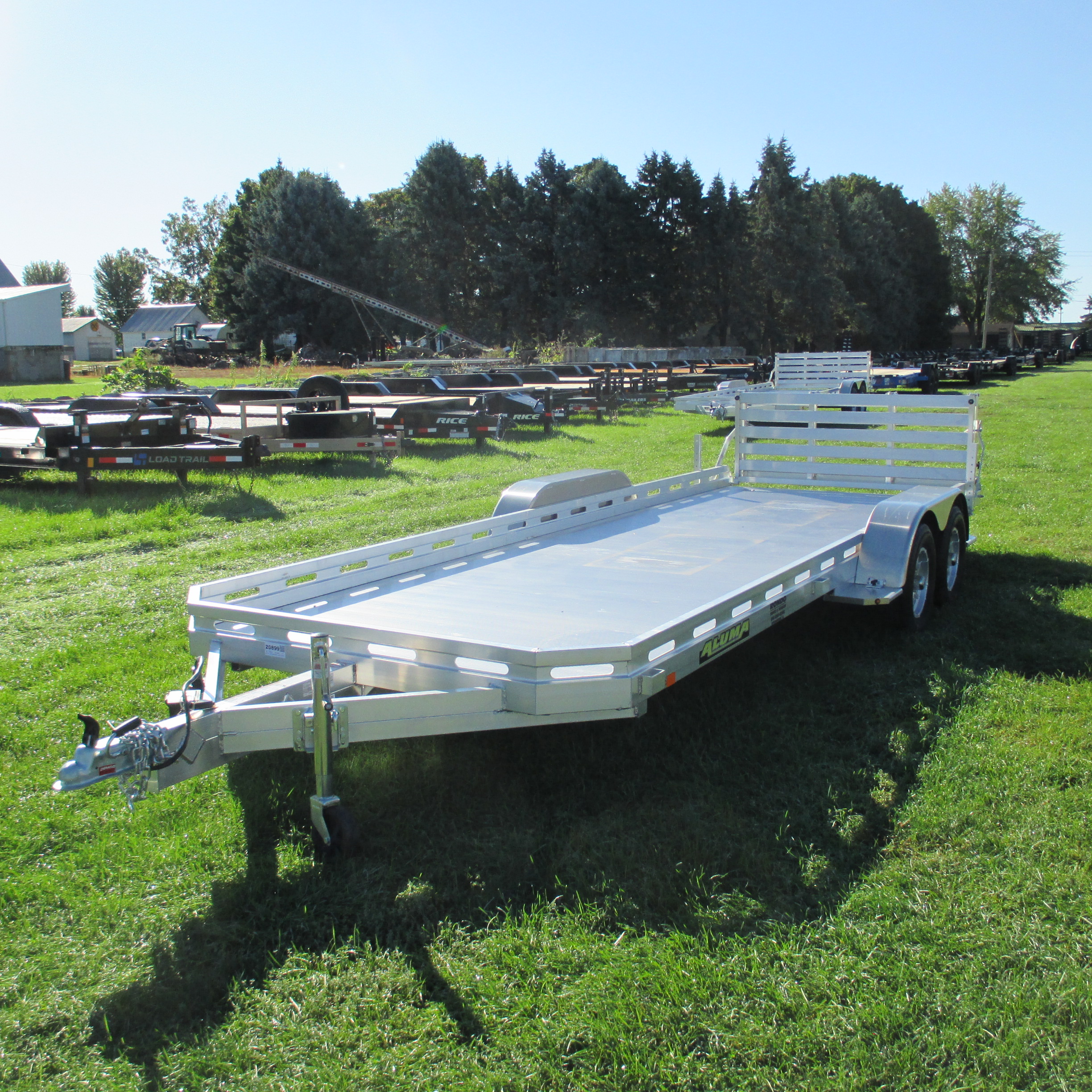 2027 Aluma 77.5x20  Utility 7820TA-EL-BT-TR-RTD