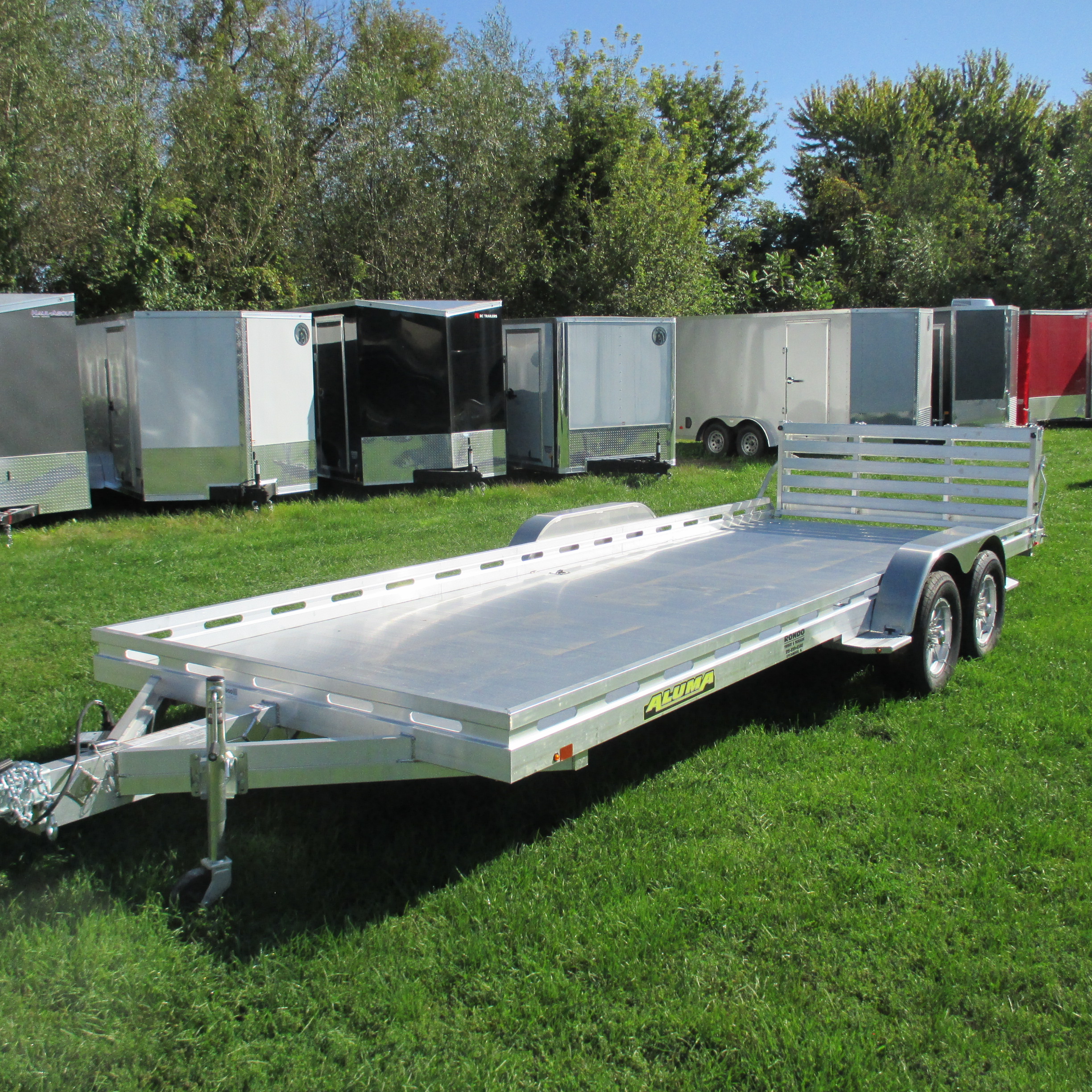 2027 Aluma 80.5x20  Utility 8020TA-EL-BT-RTD