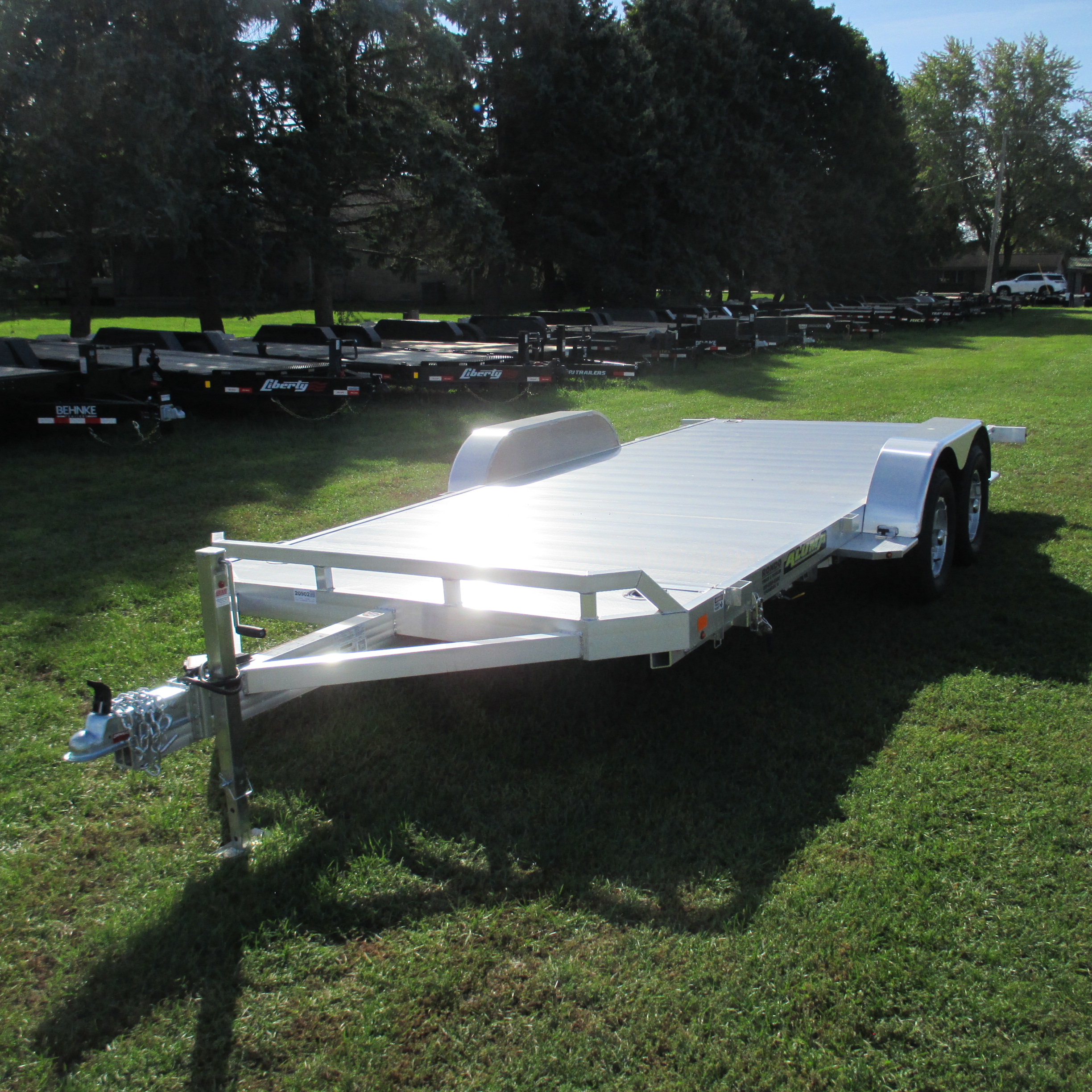 2027 Aluma 82x16  Car Hauler 8216TILT-TA-EL-RTD