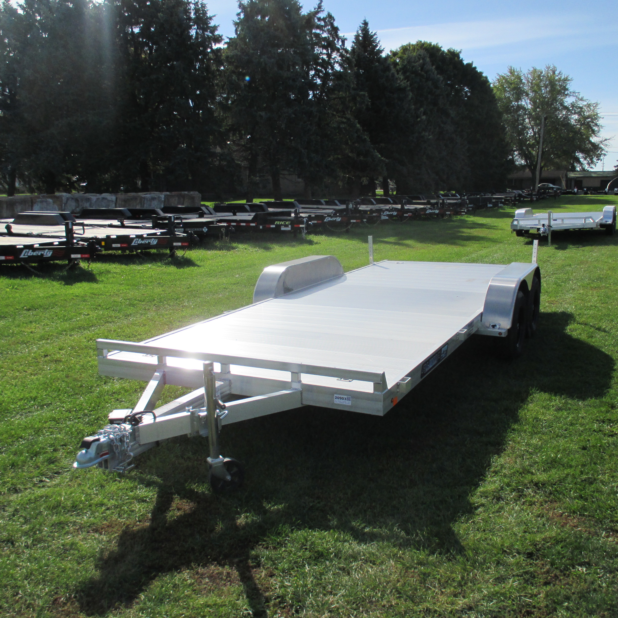 2027 Aluma 82x18  Car Hauler 8218ESA-TA-EL-R-RTD