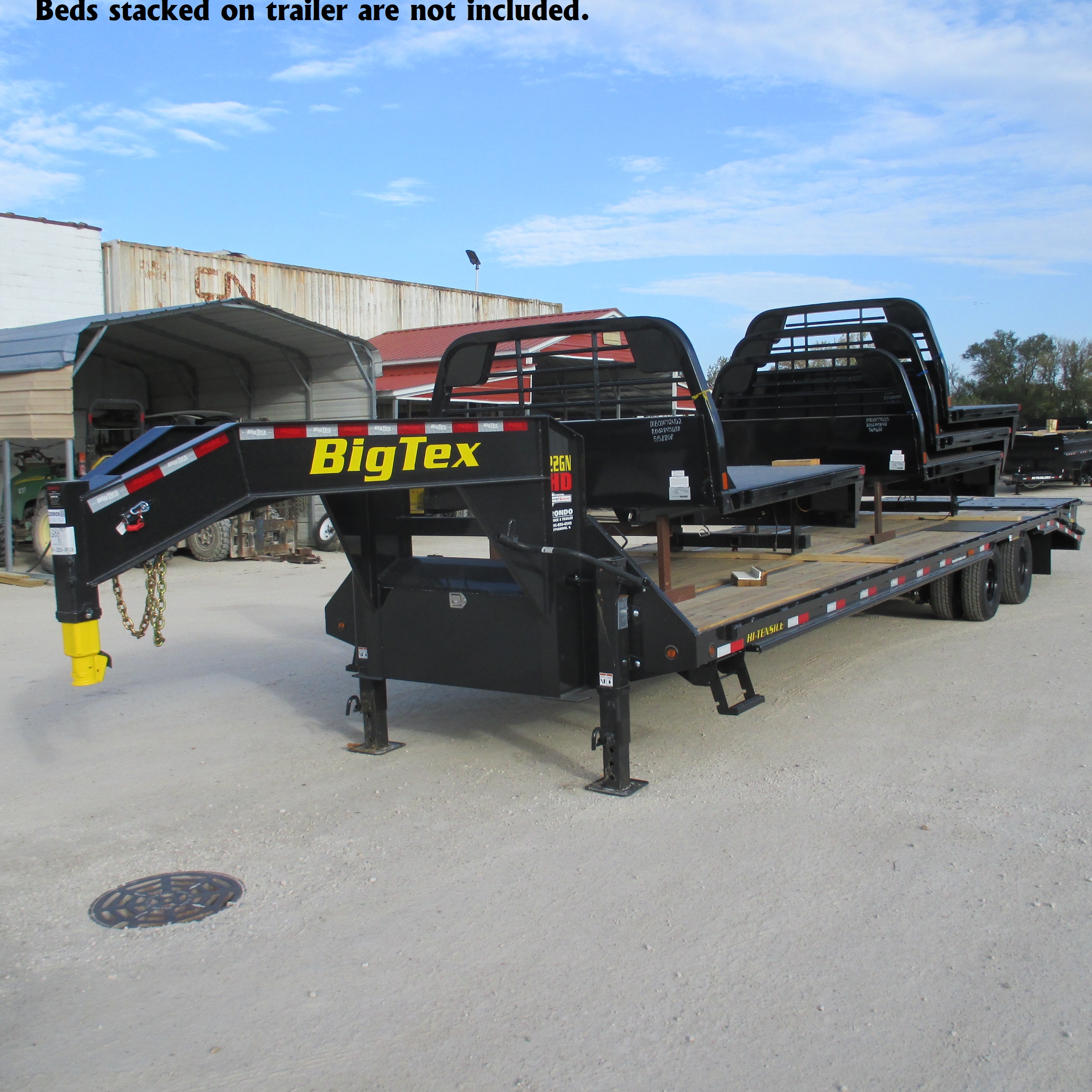 2027 Big Tex 102x33  Gooseneck 22GN-33D5A-MRBK
