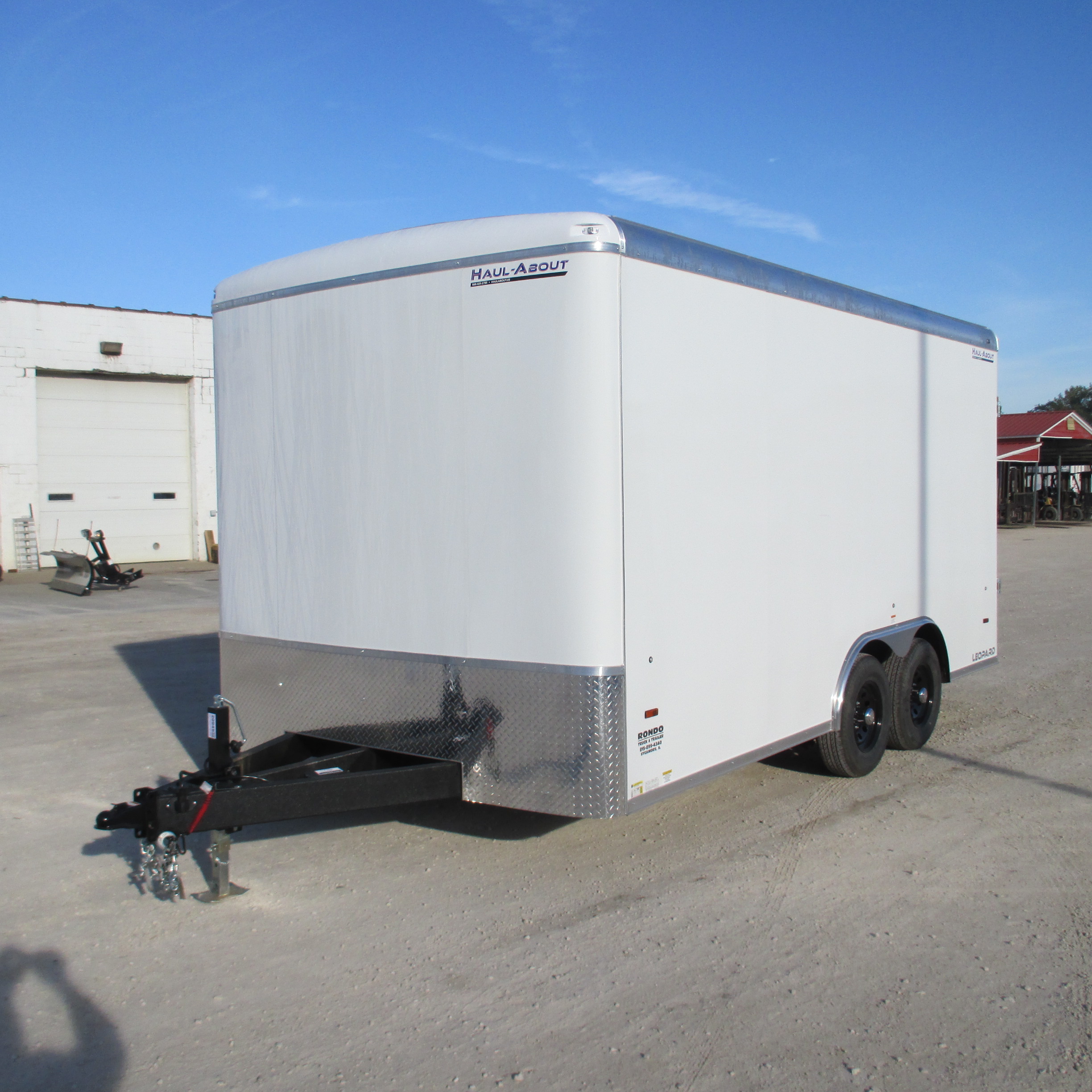 2027 Haul-About 8.5x16  Enclosed Car Hauler LPD8516TA3