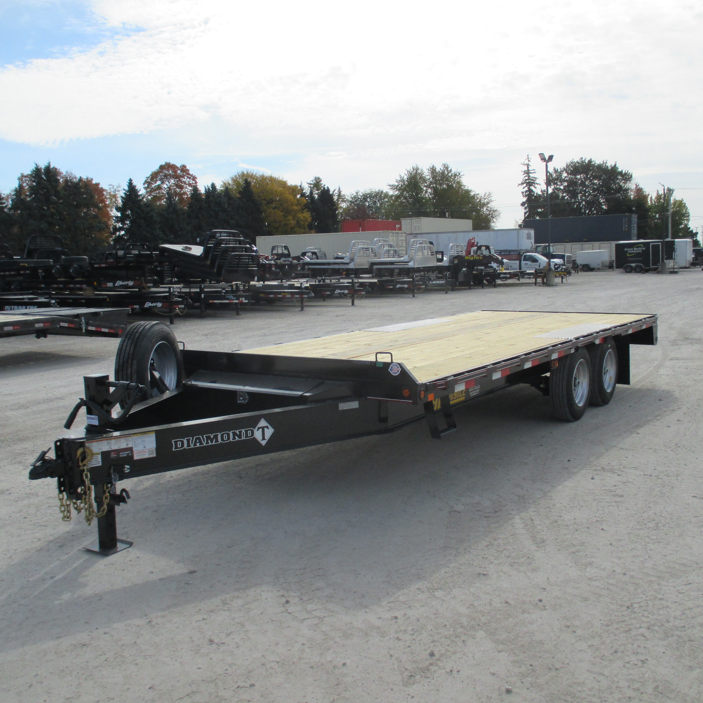2027 Diamond T 102x20  Equipment Deckover 10220DO160