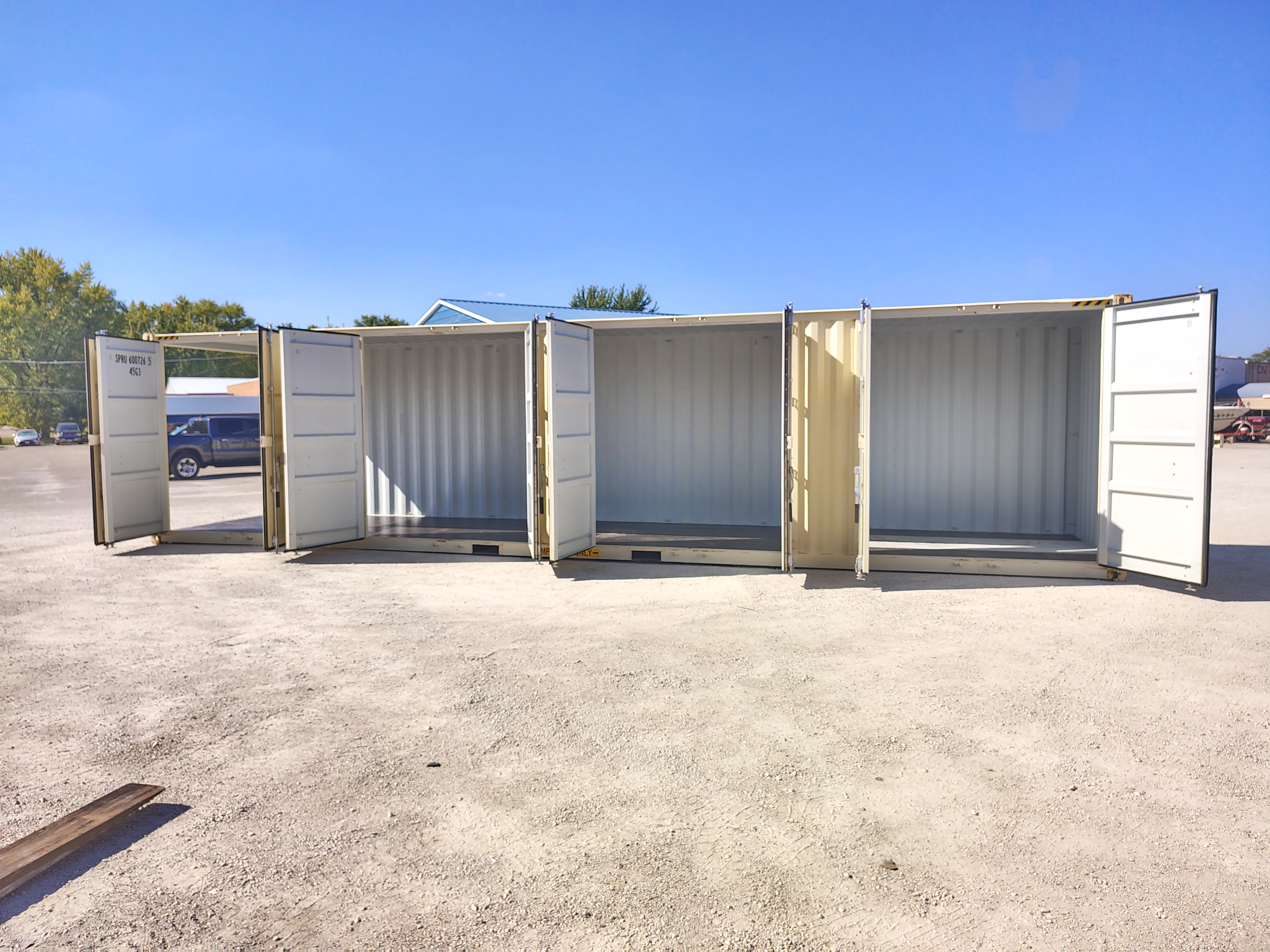 Used 40 Long x 8 Wide - HC Side Doors One Tripper