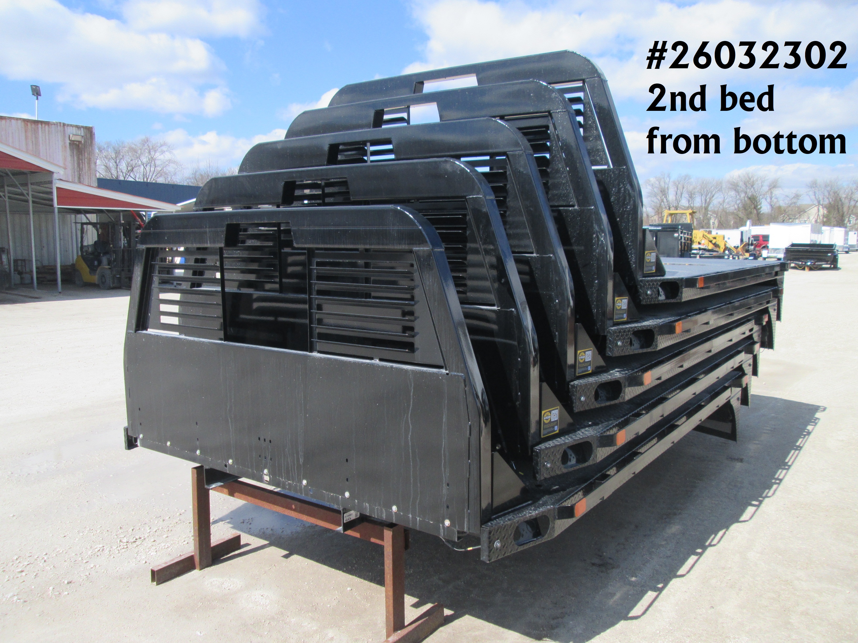 New Bedrock 11.3 x 97 Diamond Flatbed Truck Bed