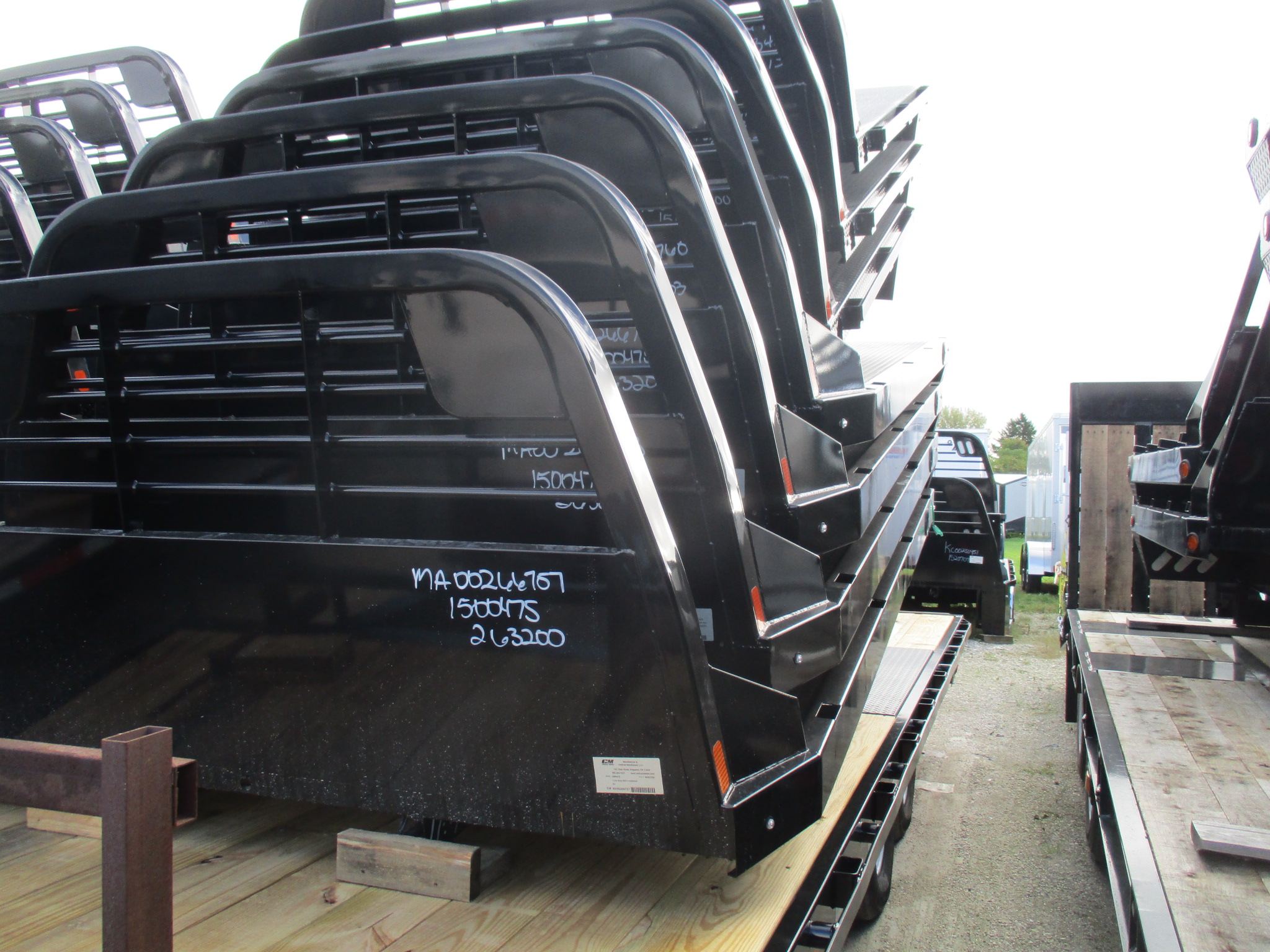 New CM 11.3 x 94 SS Flatbed Truck Bed