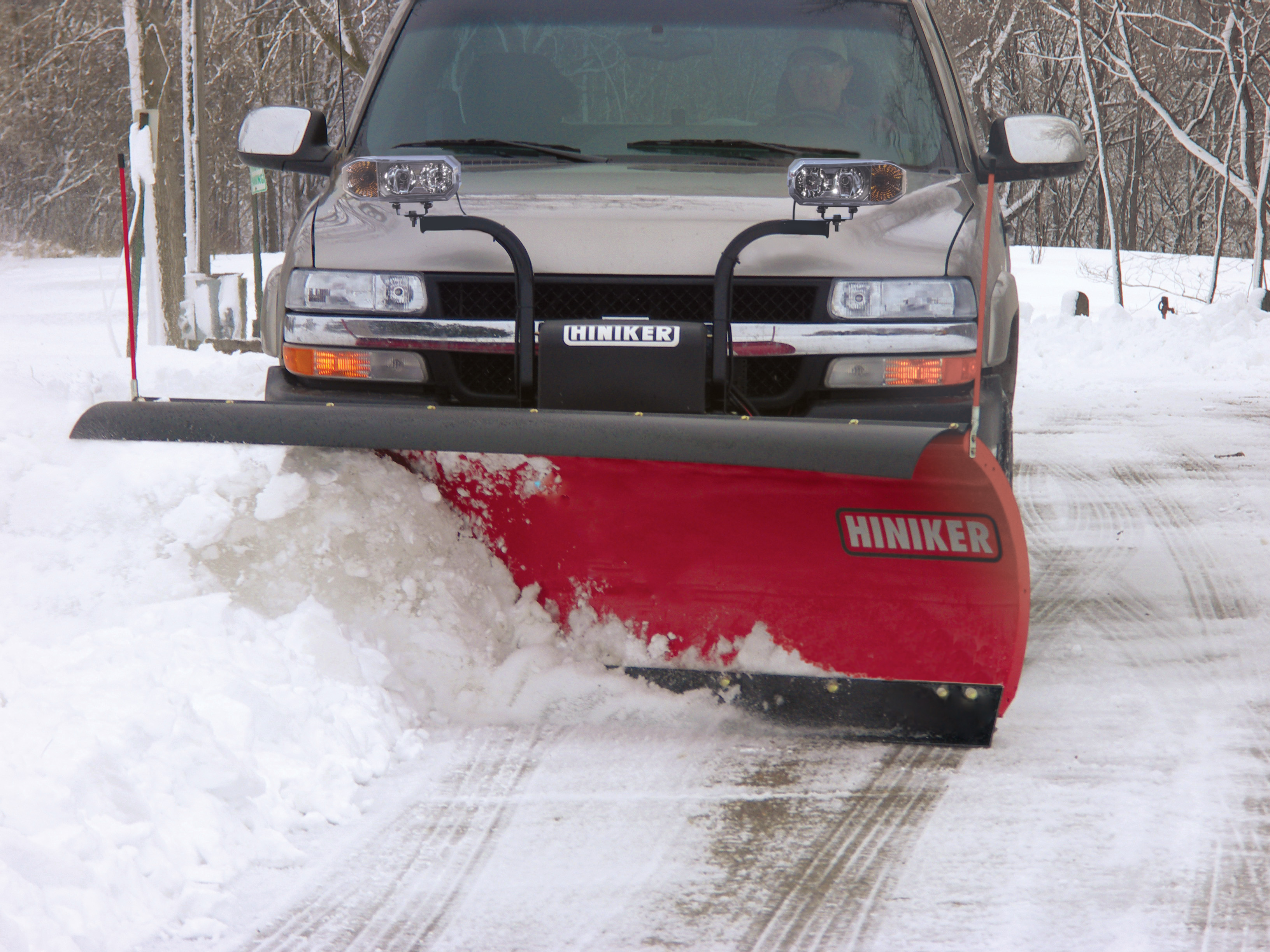  New Hiniker 2853.1 Model, Straight Conventional,  Steel Straight Blade, QH1