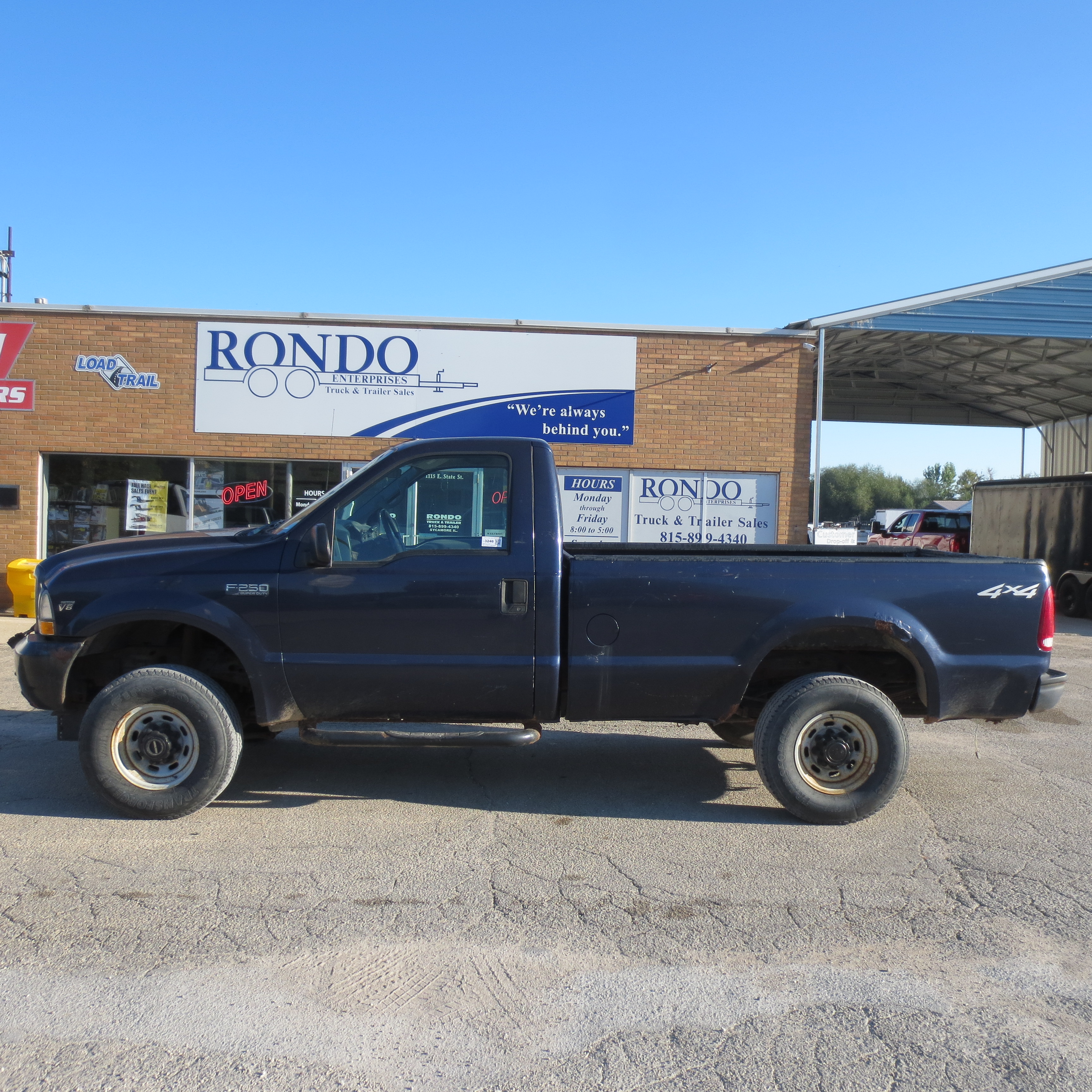 2002 Ford F250 Regular Cab Long Bed XL