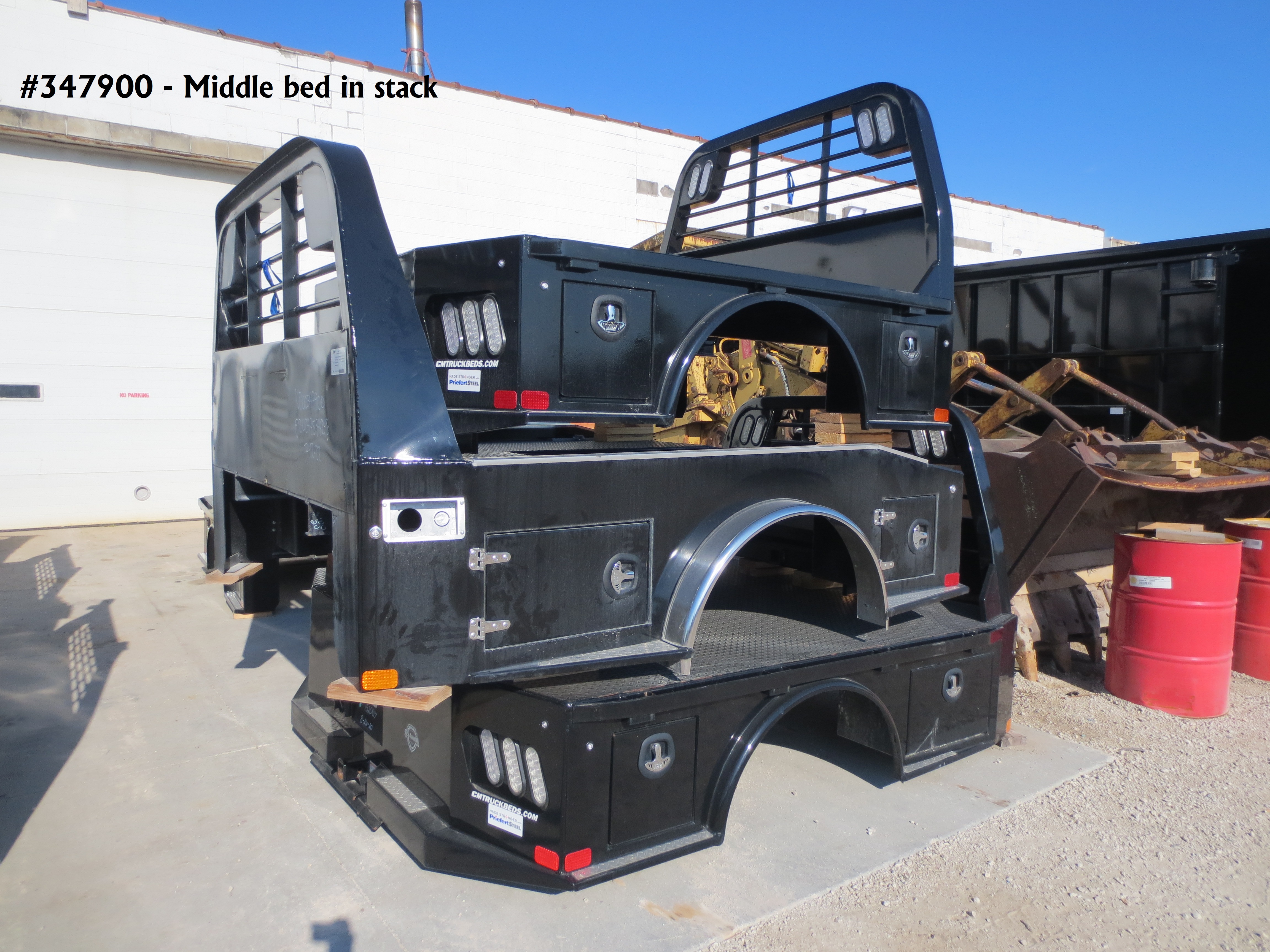 New CM 8.5 x 97 ER Flatbed Truck Bed