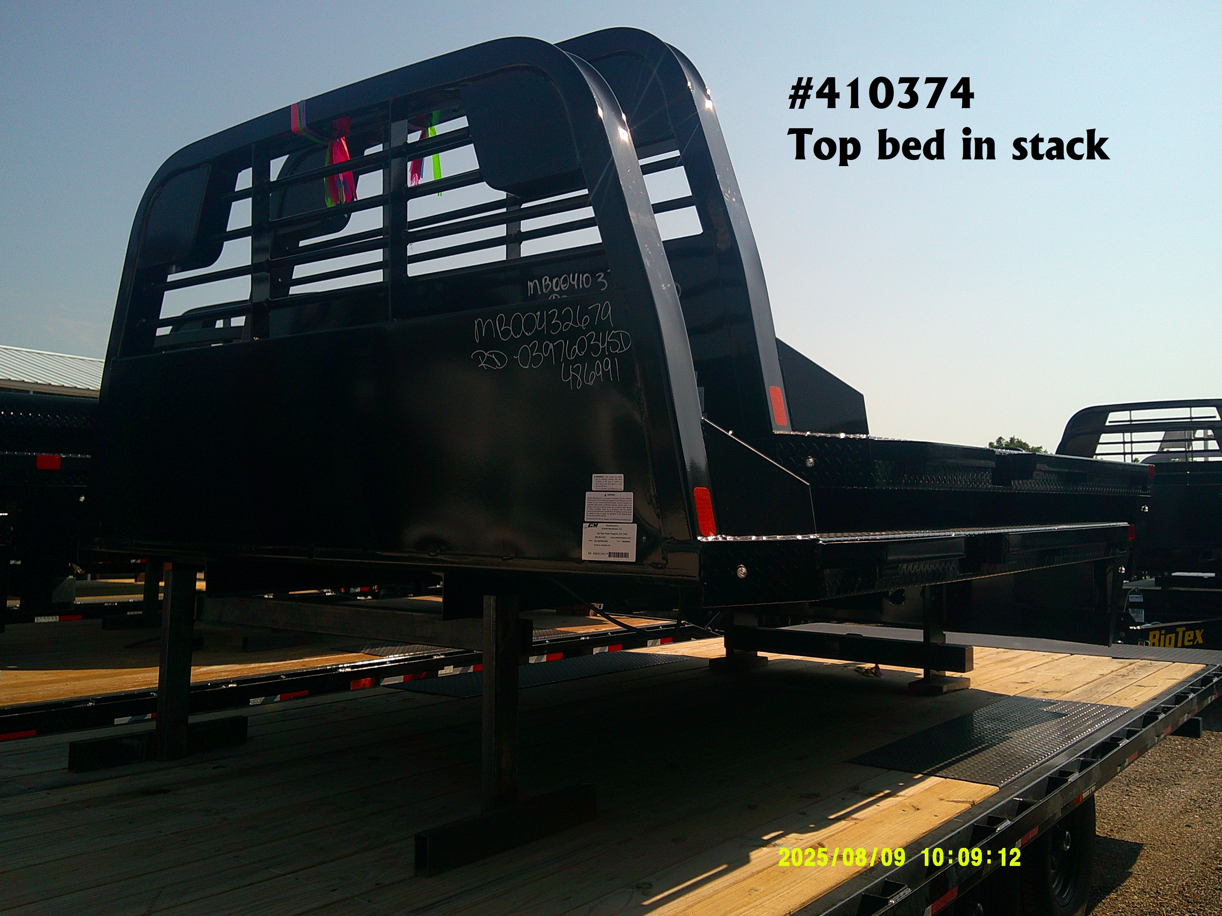 AS IS CM 9.3 x 97 RD Flatbed Truck Bed