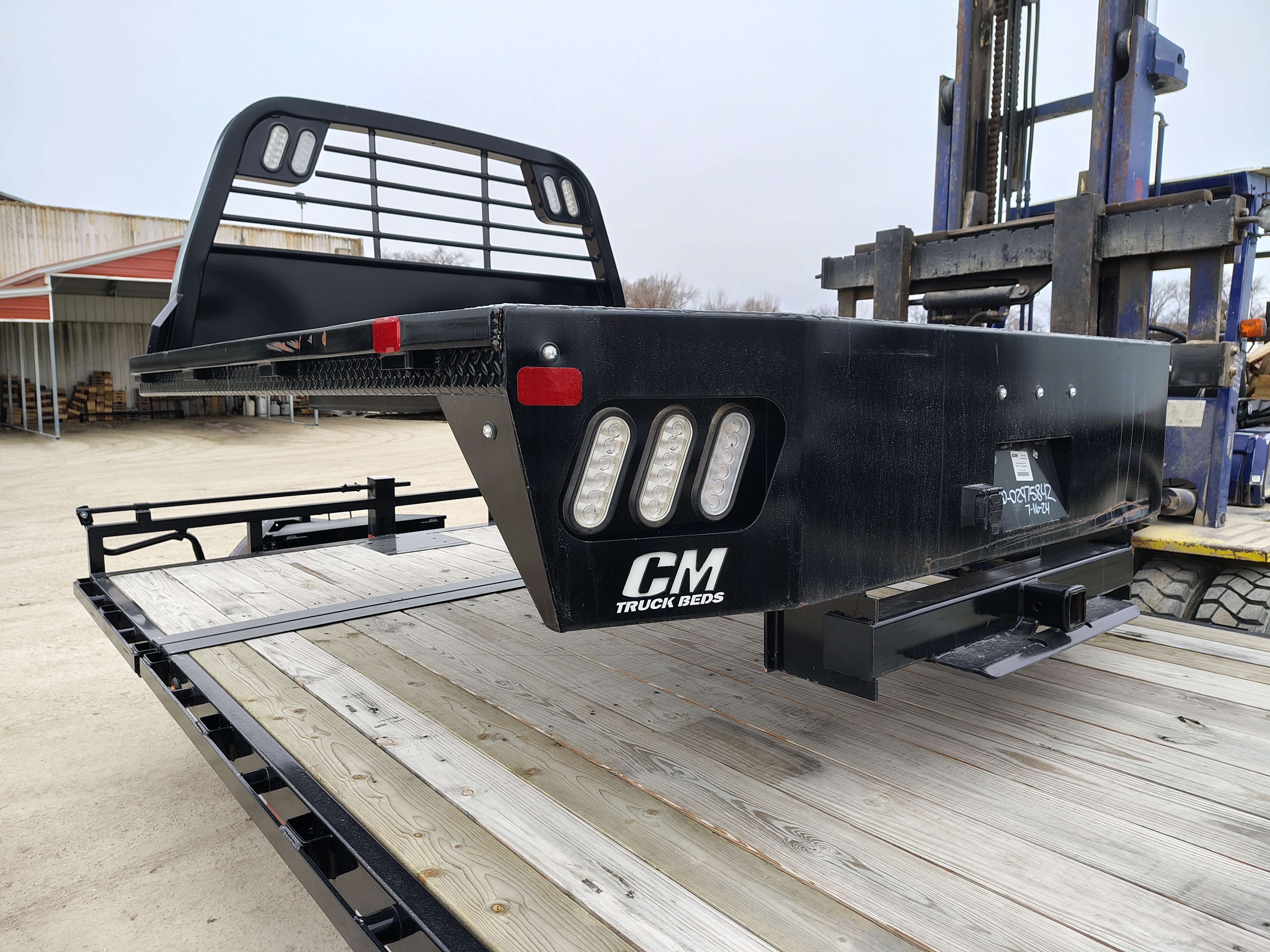 AS IS CM 8.5 x 97 RD Flatbed Truck Bed