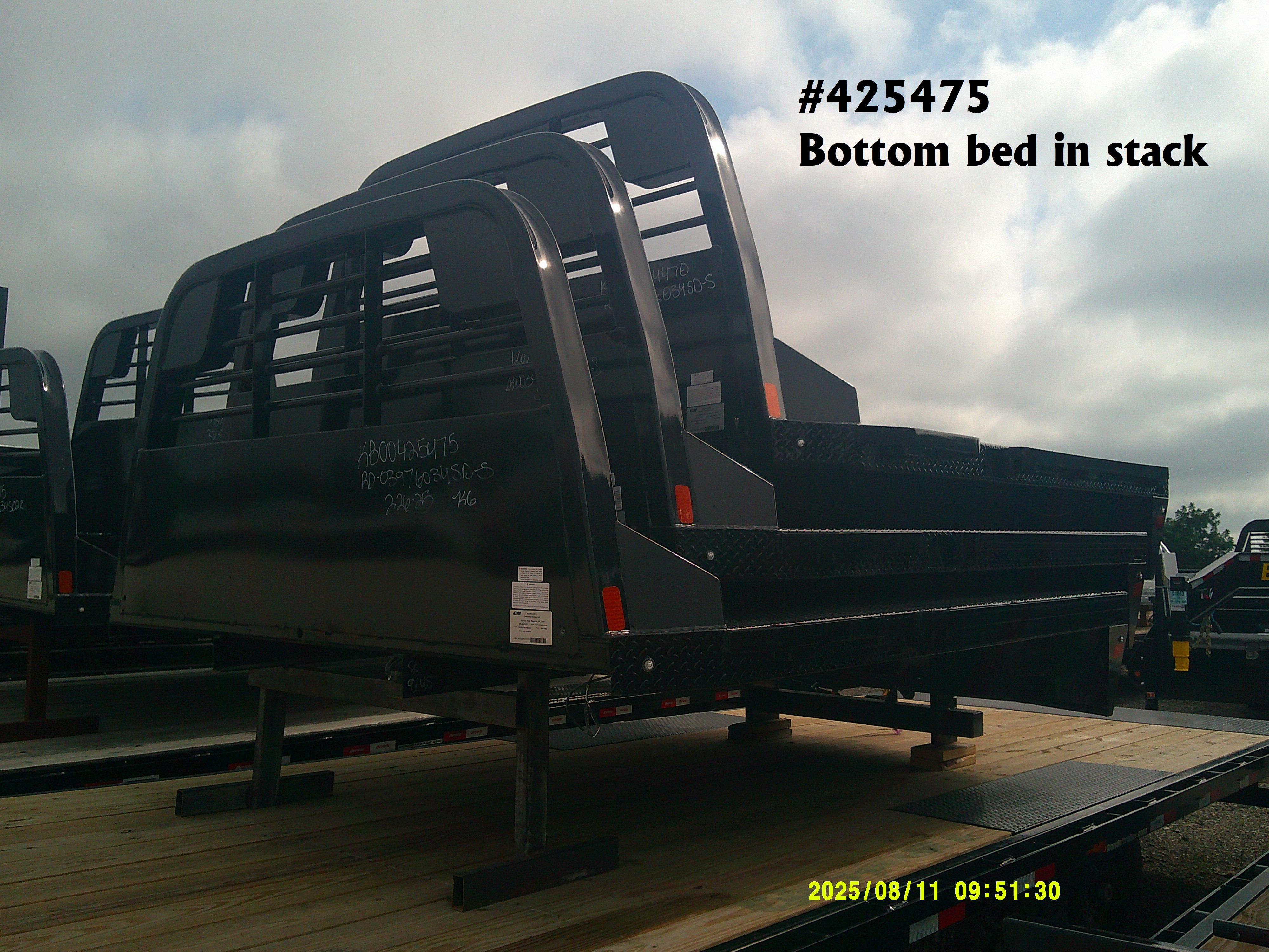 AS IS CM 9.3 x 97 RD Flatbed Truck Bed