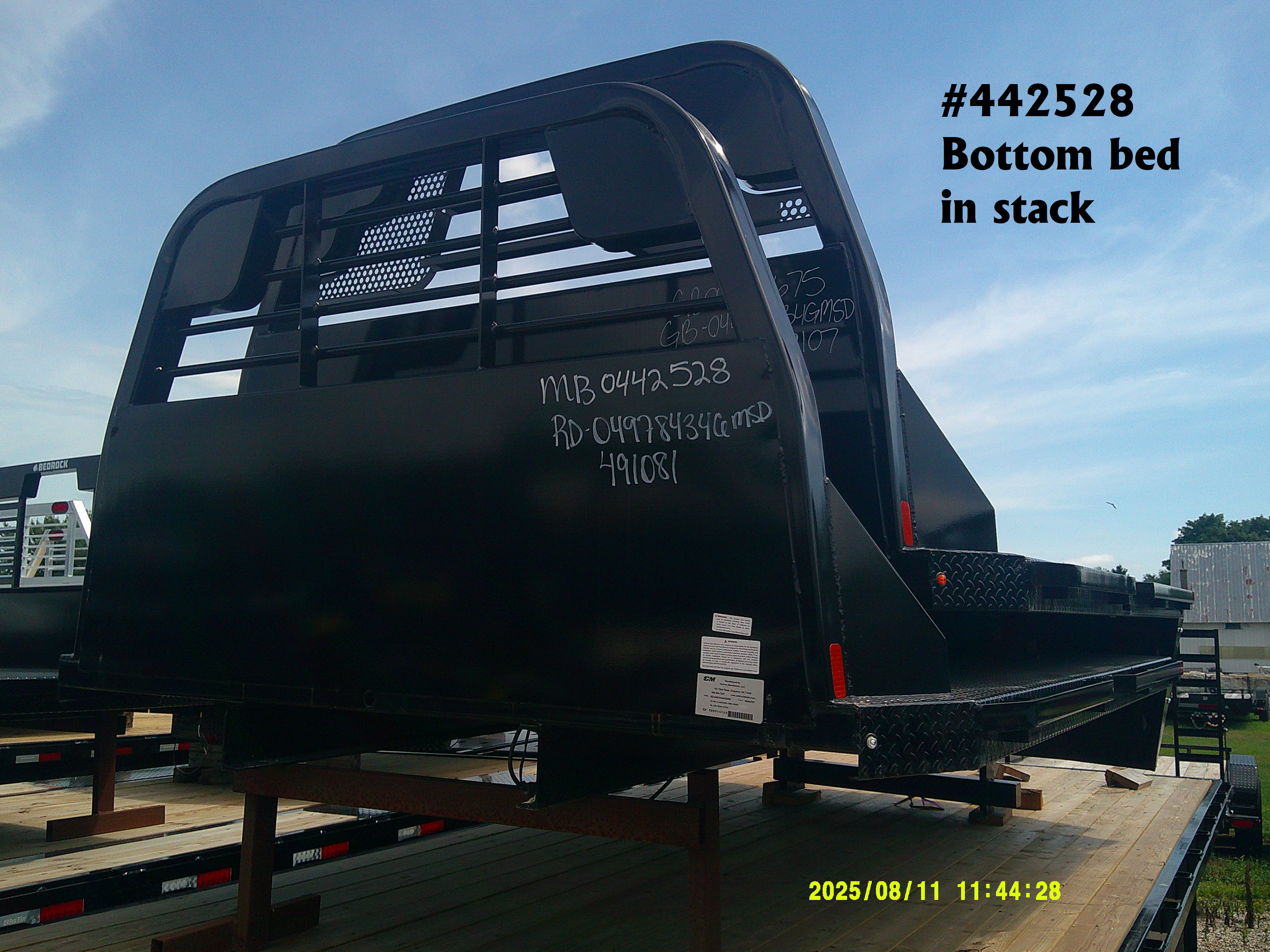 AS IS CM 11.3 x 97 RD Flatbed Truck Bed