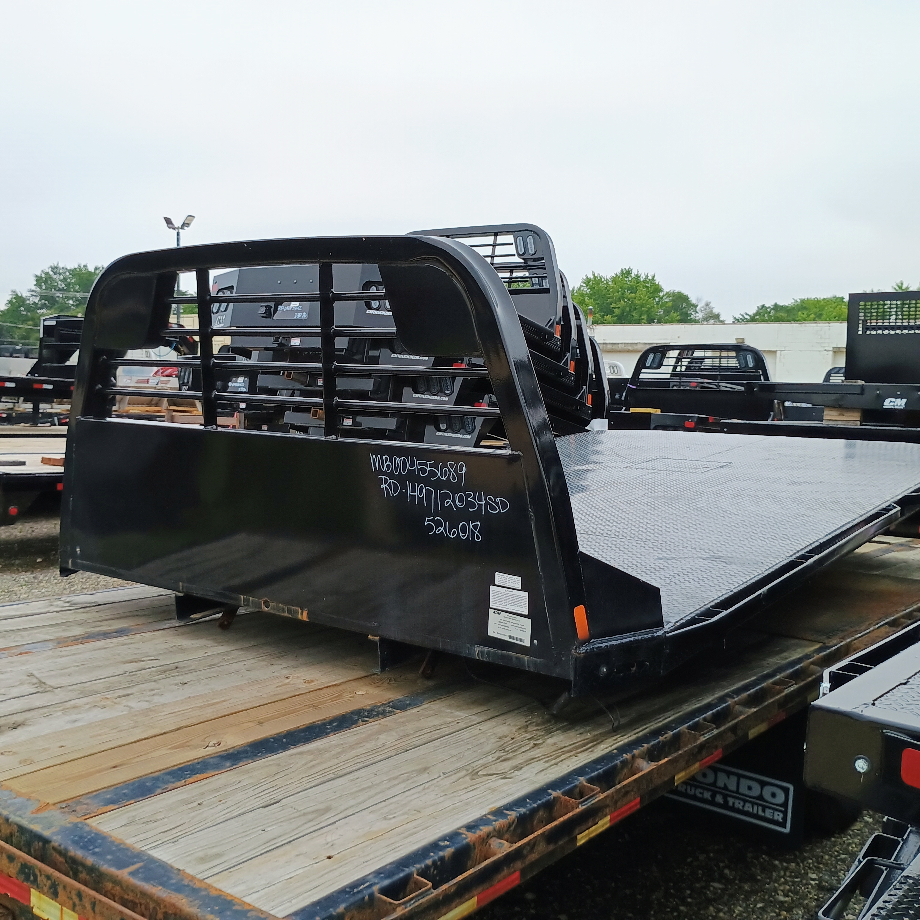 Used CM 14.3 x 97 RD Flatbed Truck Bed