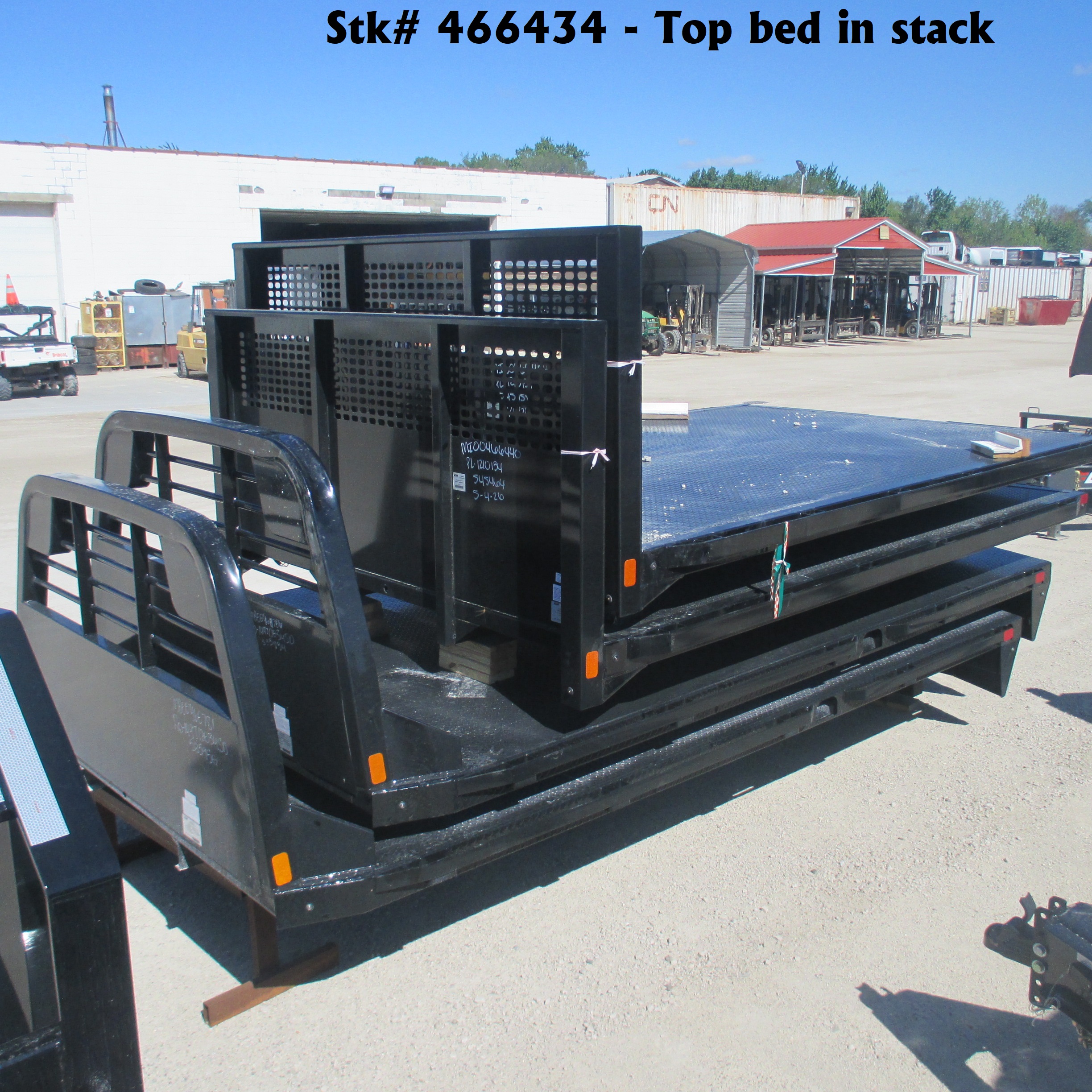 New CM 12 x 101 PL Flatbed Truck Bed