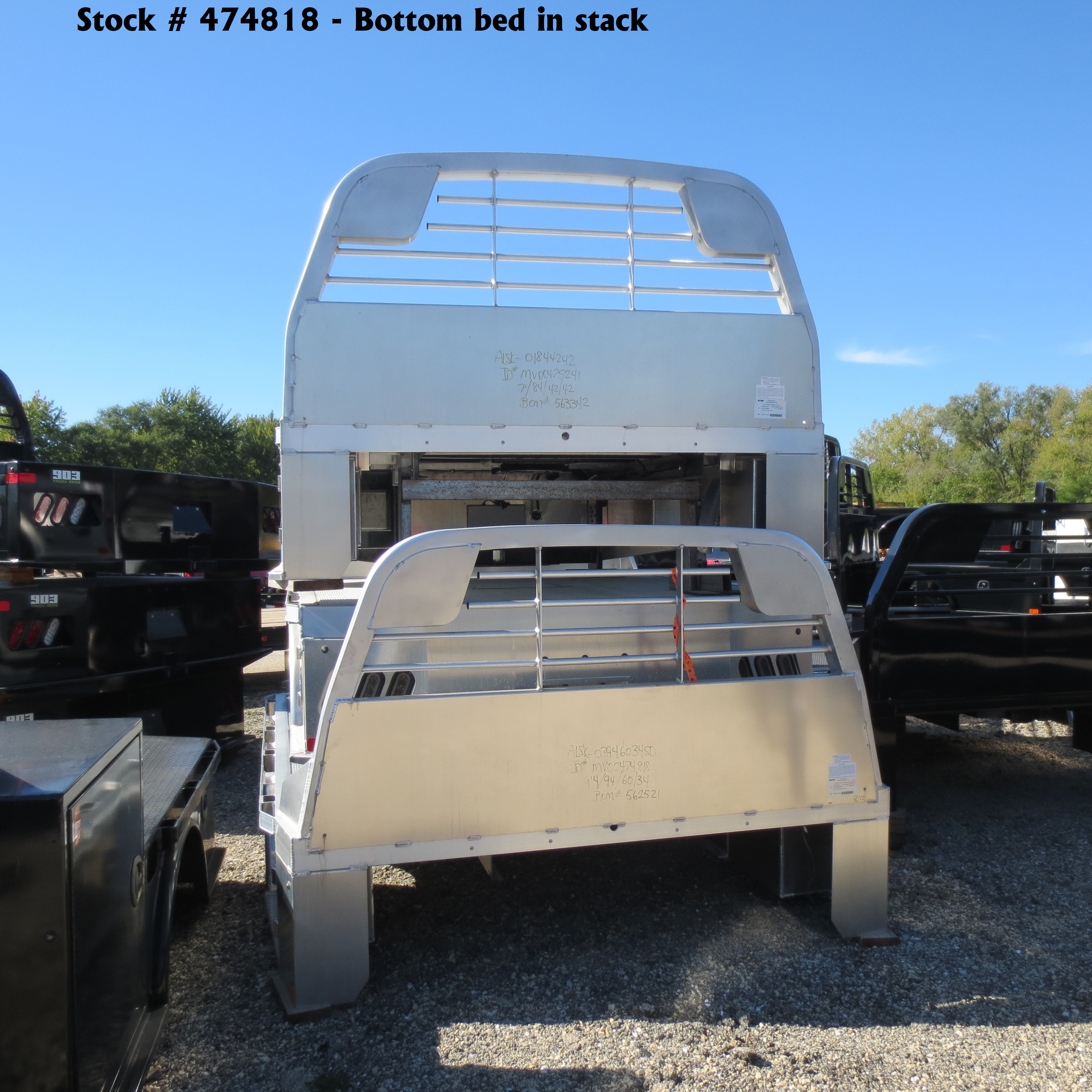 New CM 9.3 x 94 ALSK Flatbed Truck Bed
